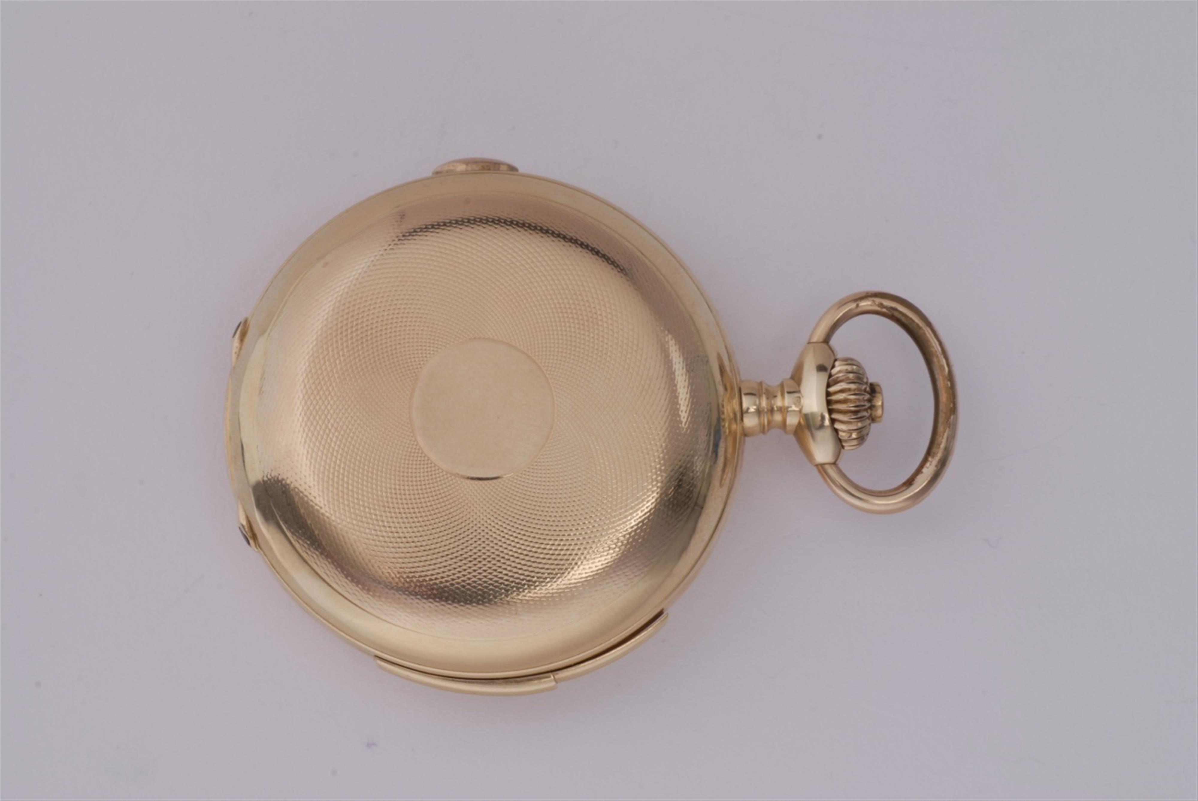 Goldsavonette mit Minutenrepetition und Chronograph - image-2