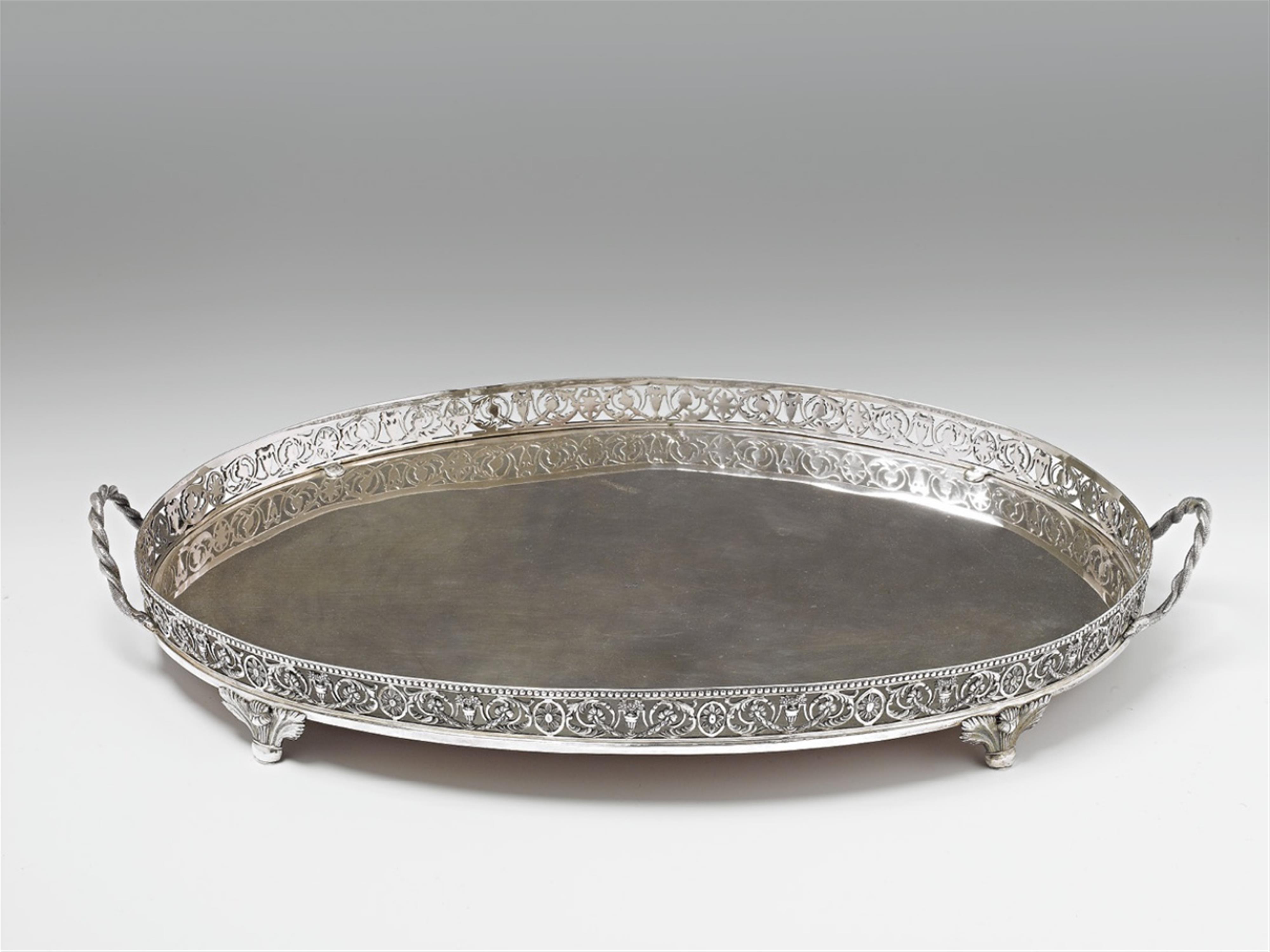A large Graz silver tray - image-1