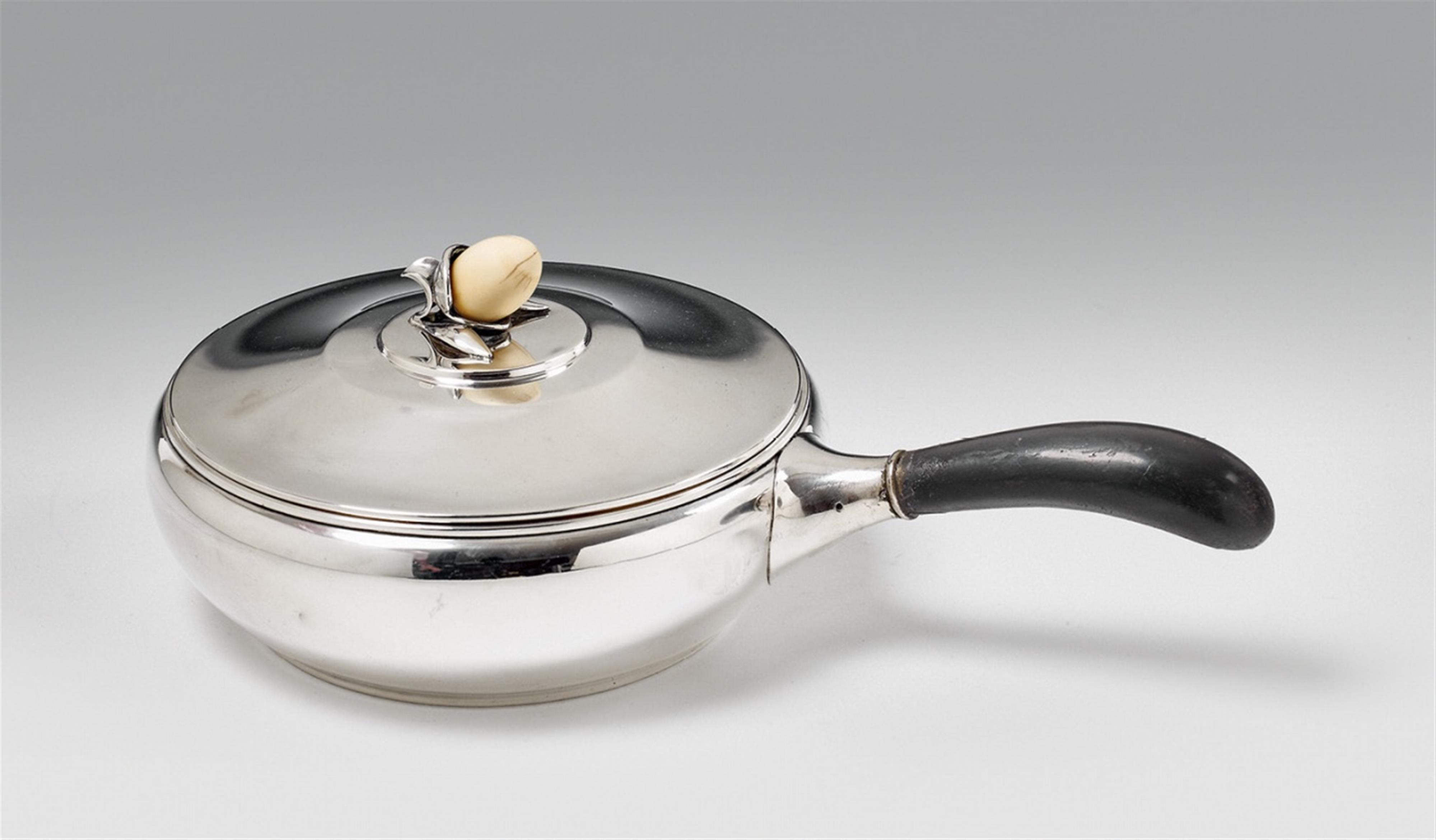 A Copenhagen silver casserole dish - image-1