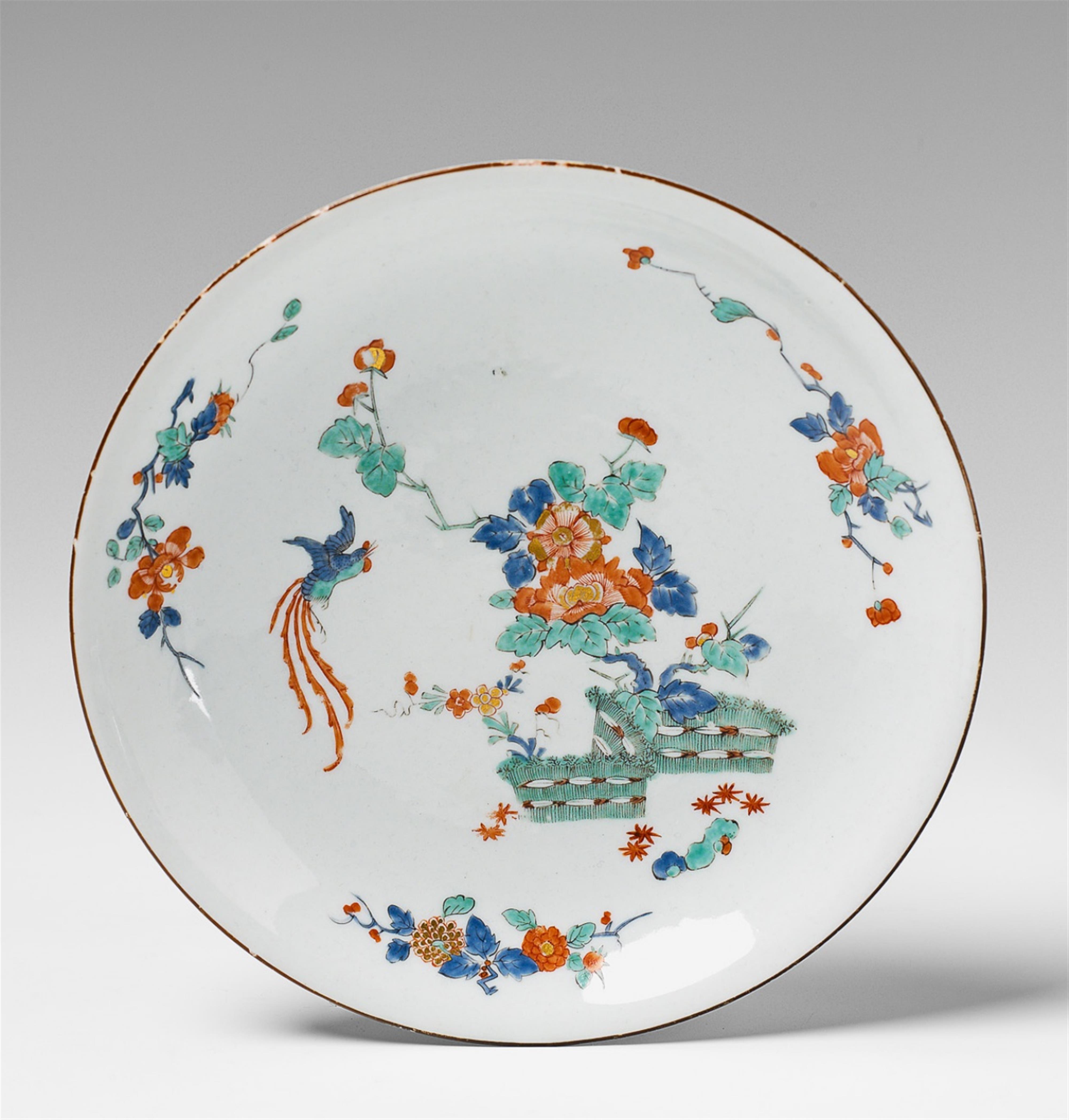 A Meissen porcelain bowl with kakiemon decor. - image-1