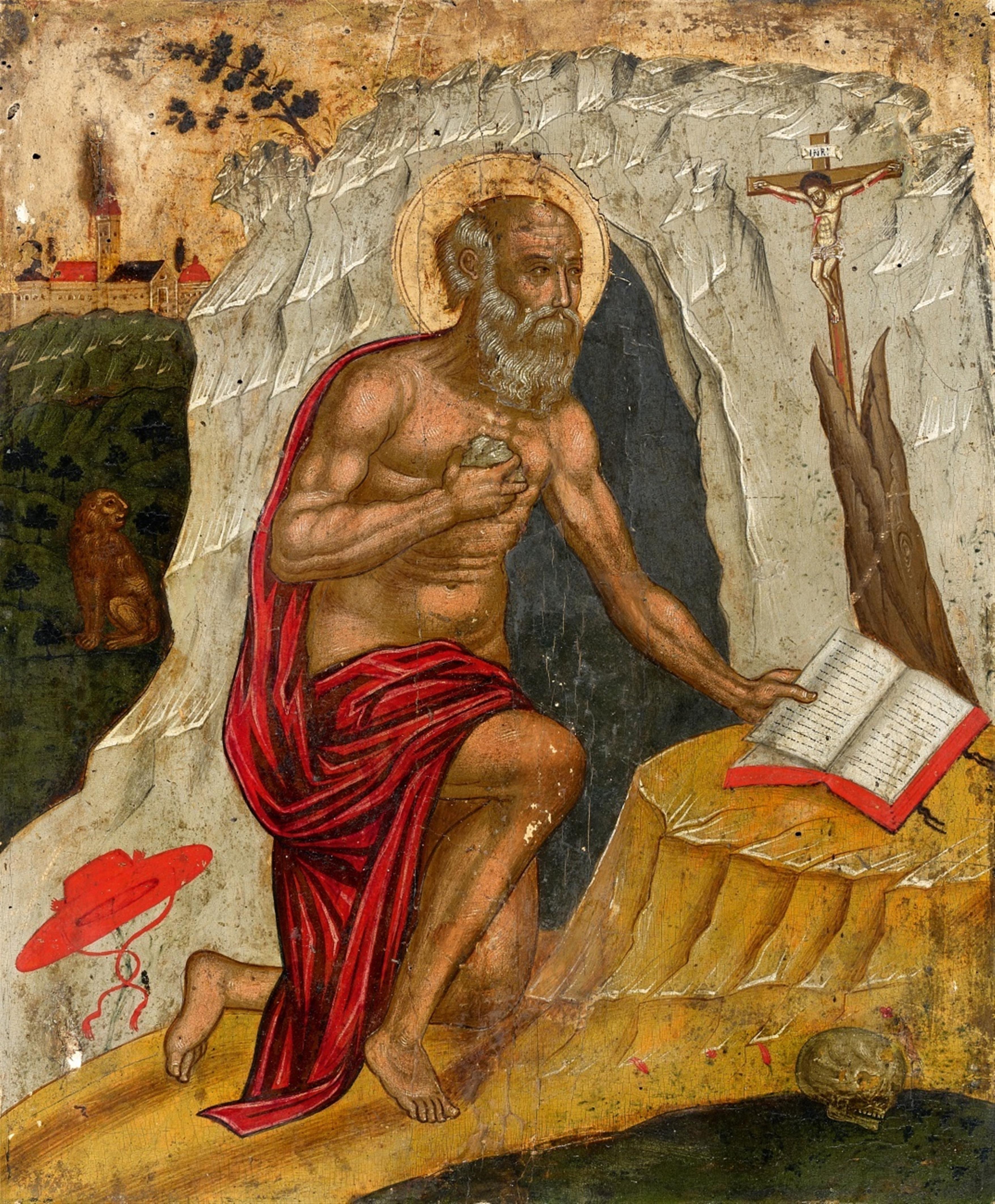 Veneto-Adriatic Master circa 1450 - Saint Jerome - image-1