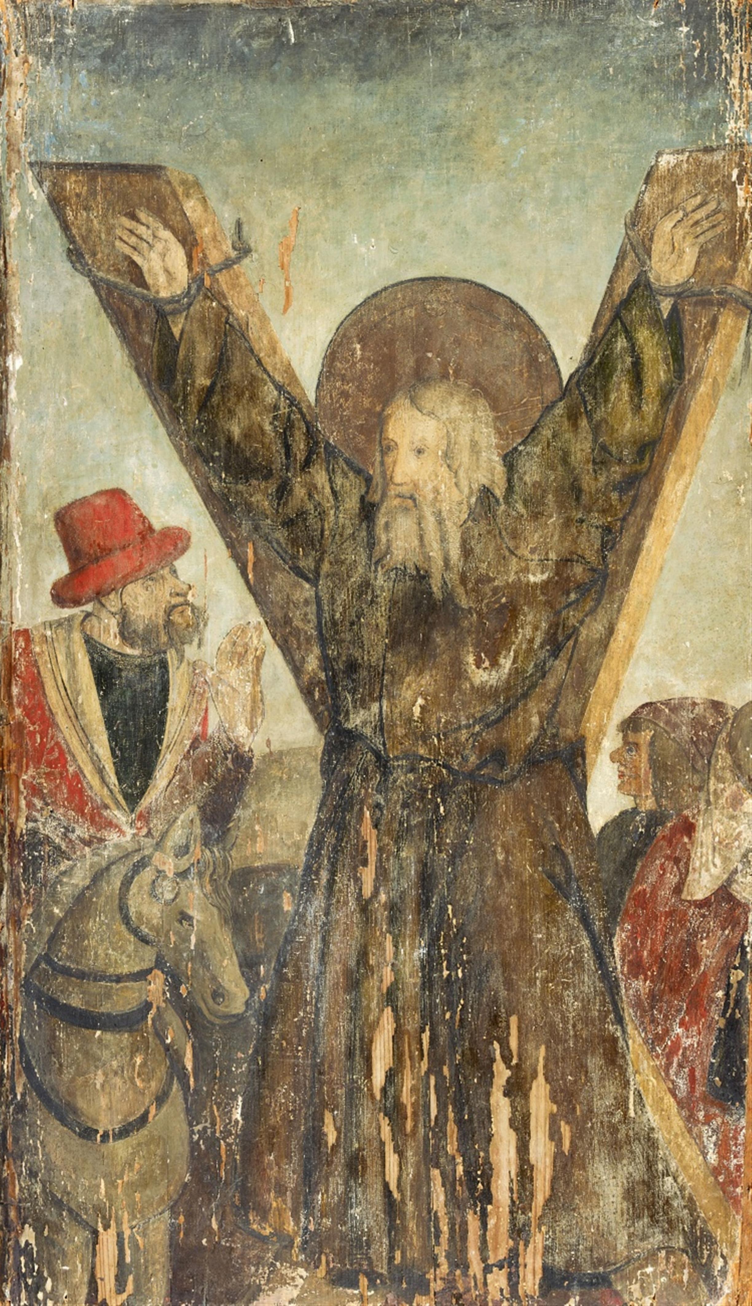 Schwäbischer Meister des späten 15. Jahrhunderts - Anbetung der Hl. Drei Könige - image-2