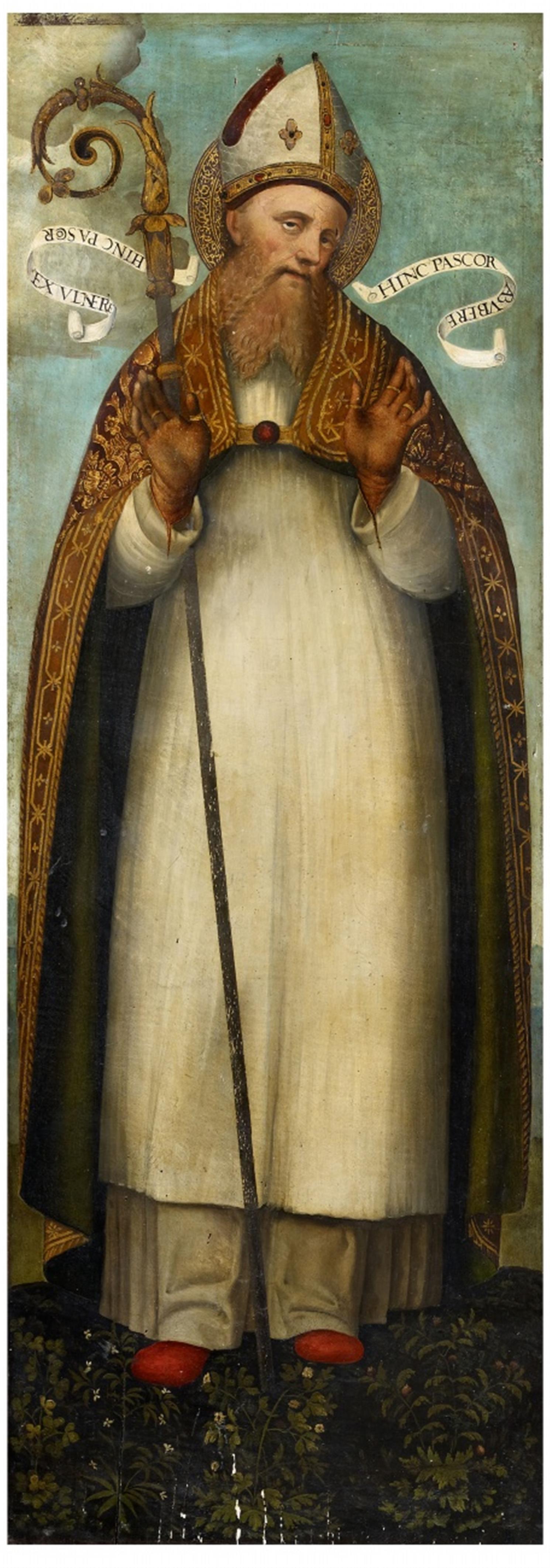 Bologneser Meister des 16. Jahrhunderts - Heiliger Augustinus als Bischof - image-1