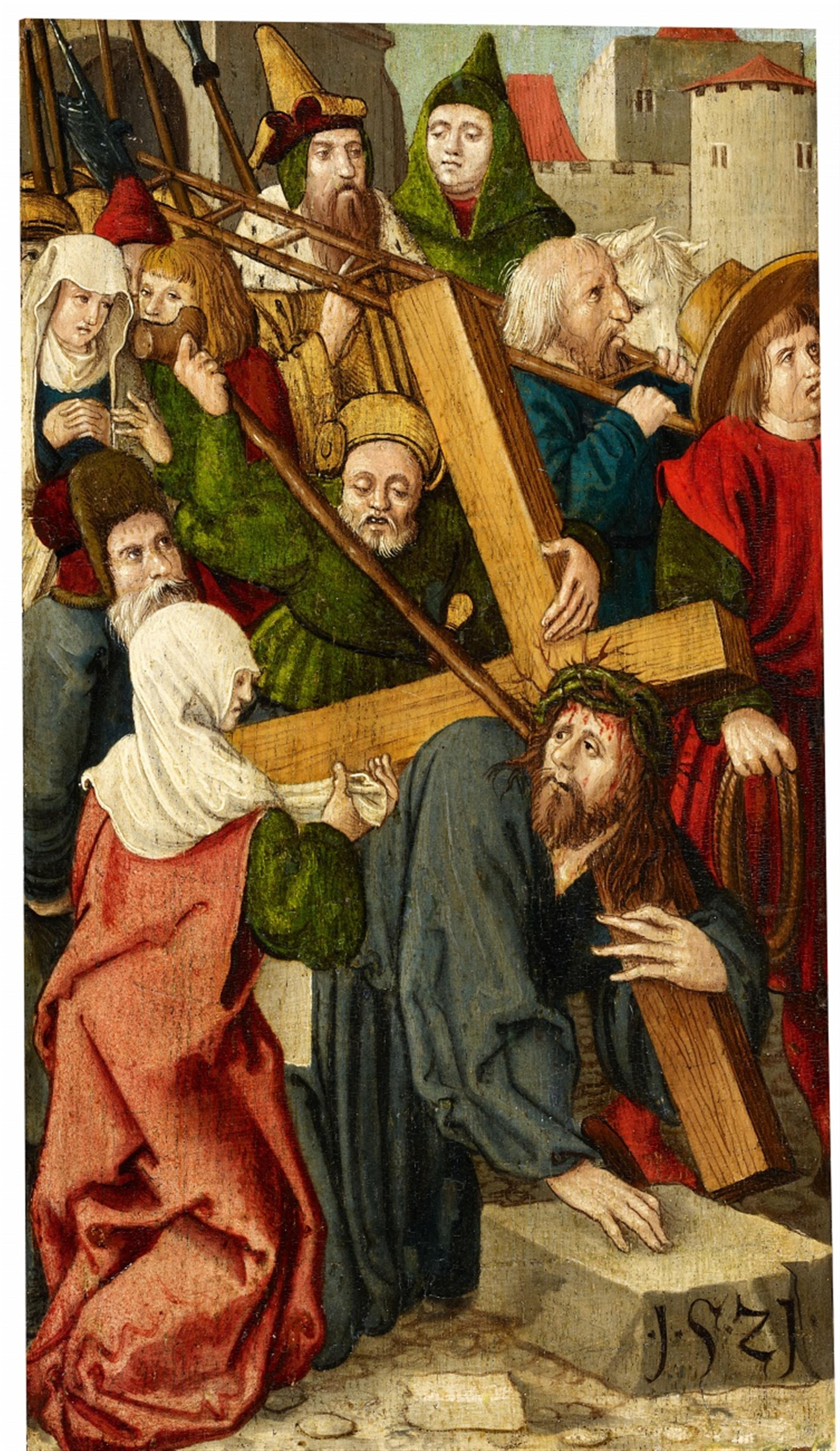 South German School 16th century - Christ Carrying the Cross - image-1