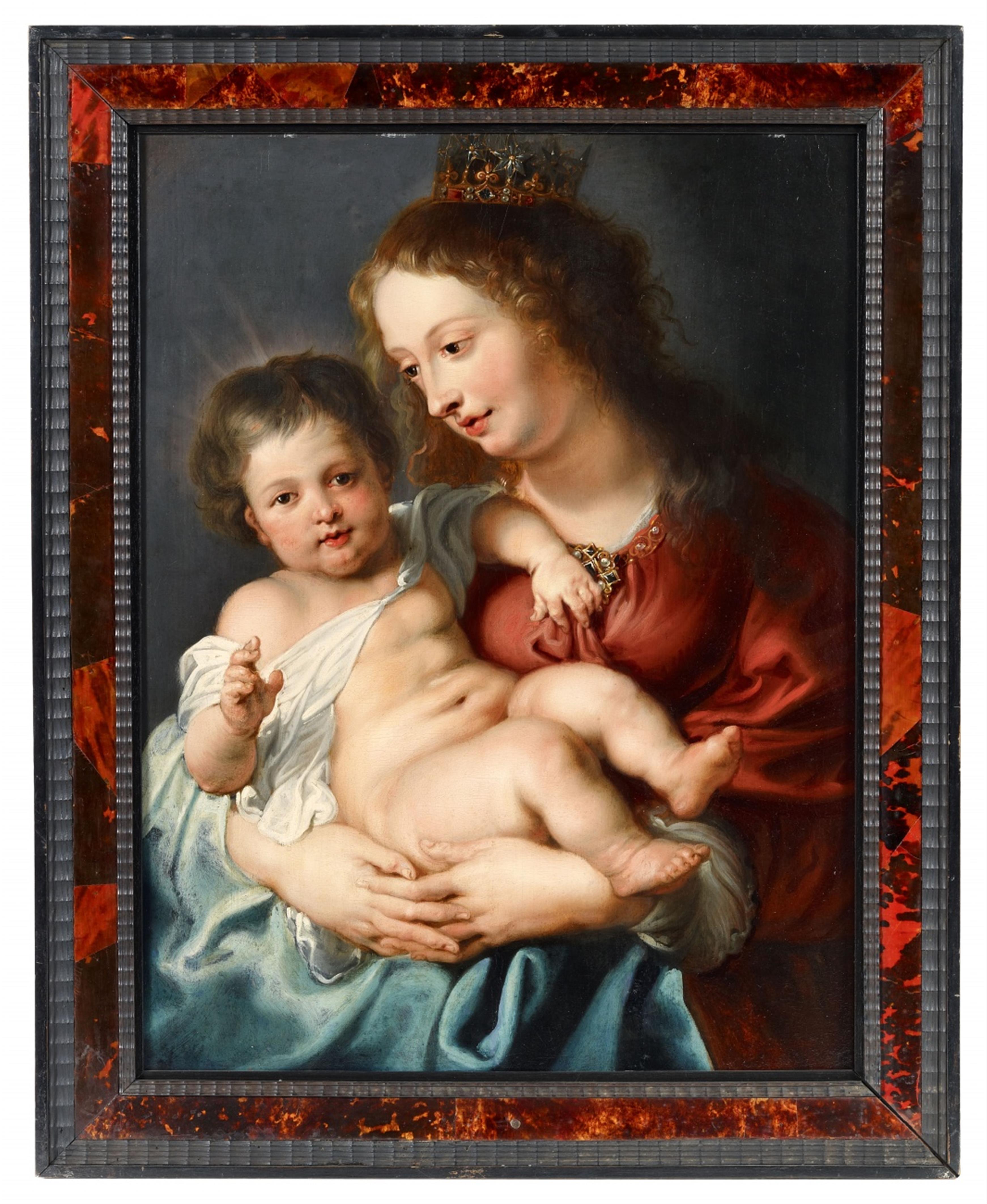 Cornelius Schut - The Virgin as Mother of God and Queen of Heaven - image-1