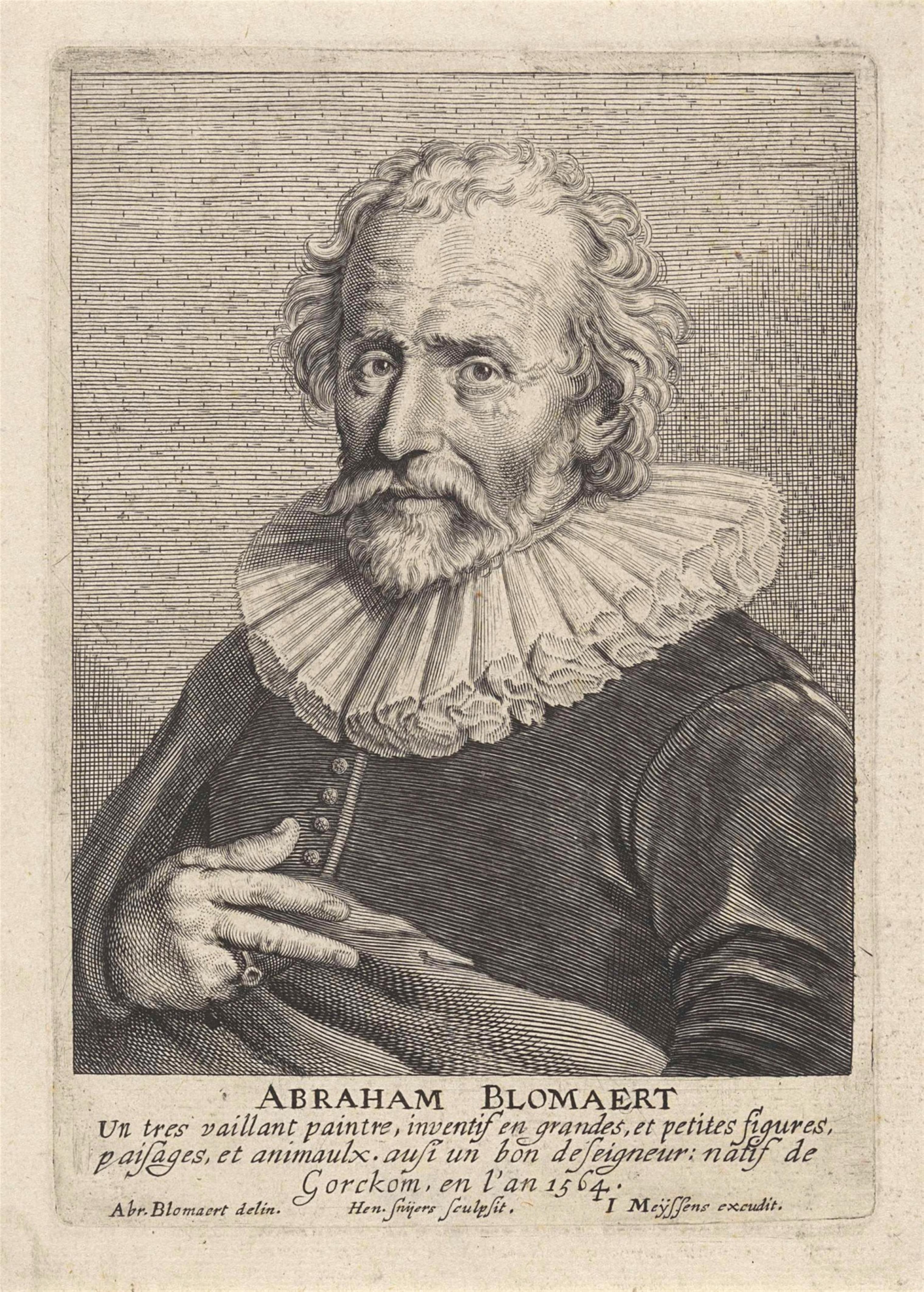 Hendrick Bloemaert - Portrait of the Painter Abraham Bloemaert - image-2