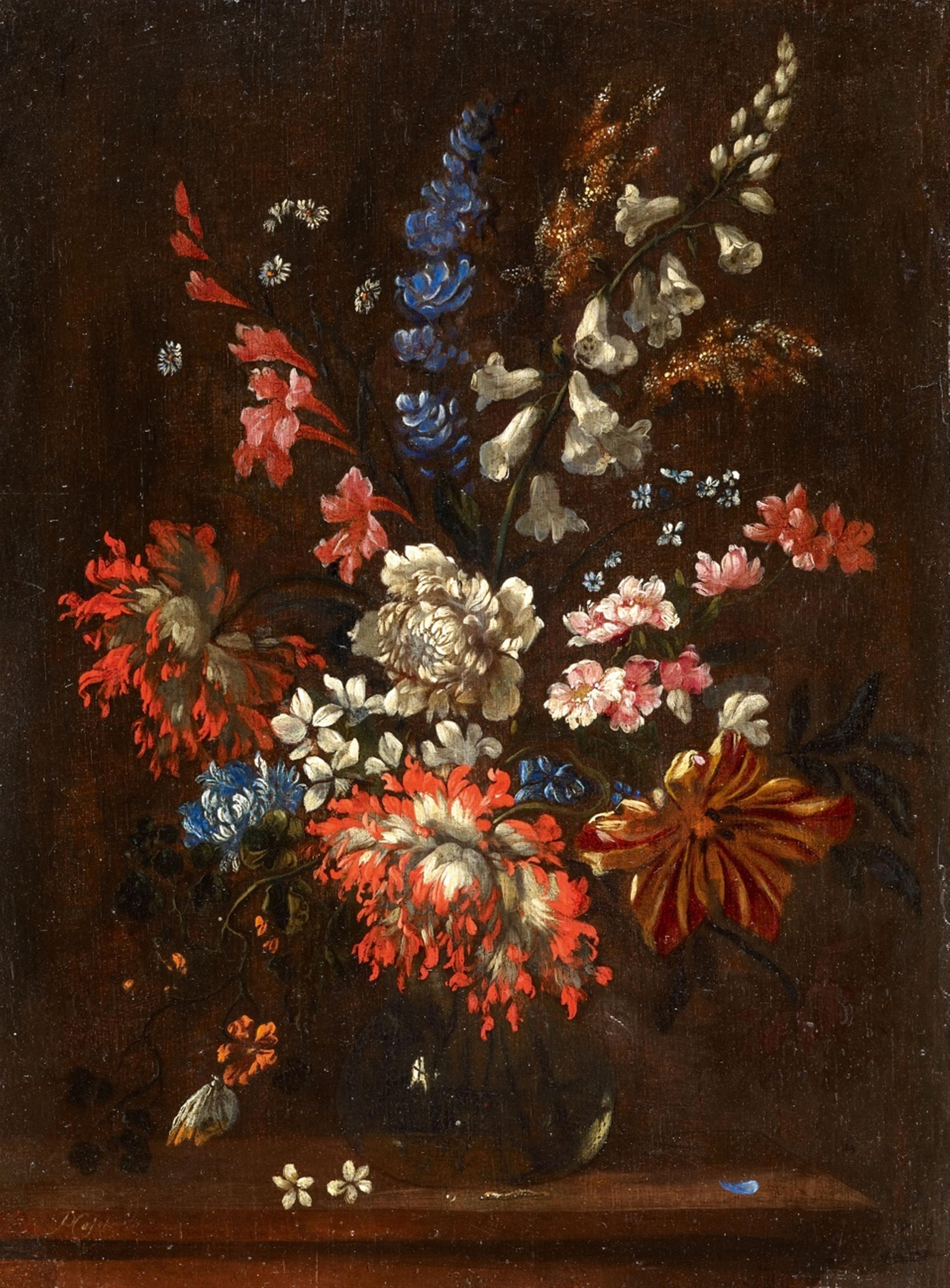 Pieter III Casteels - A Floral Still Life - image-1