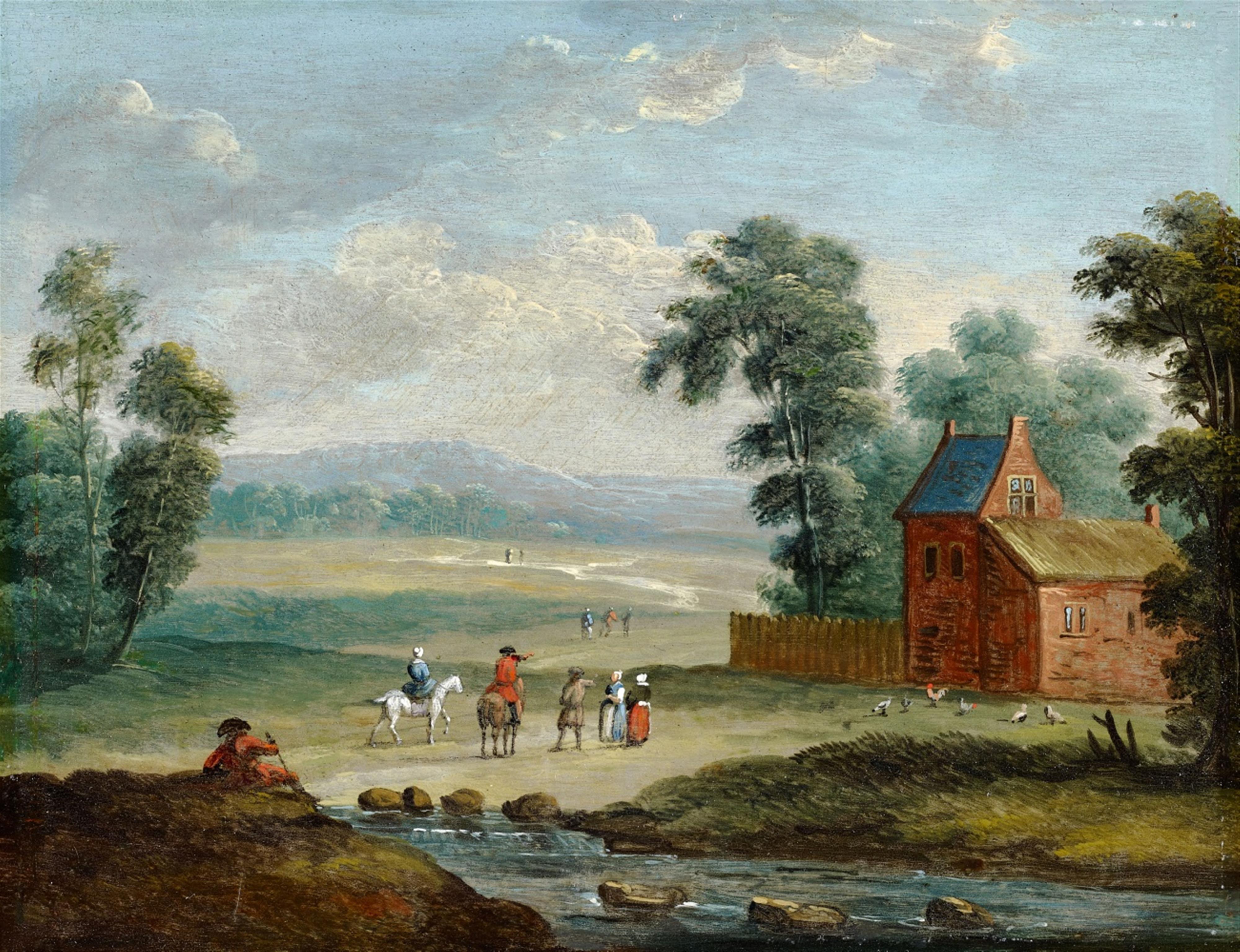 Jan Frans van Bredael - Vier Landschaften - image-1