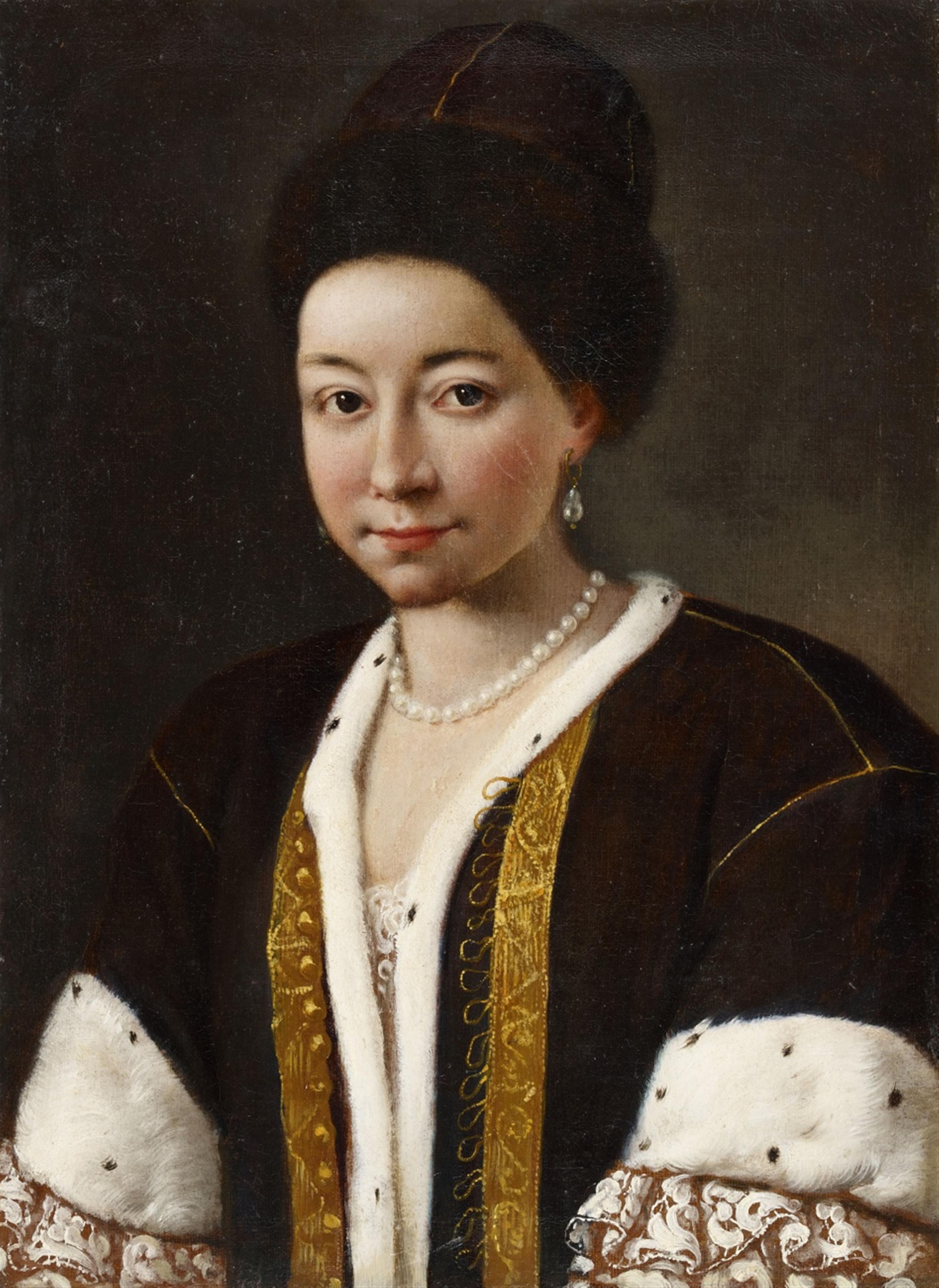 Pietro Antonio Conte Rotari, circle of - Portrait of a Russian Lady - image-1