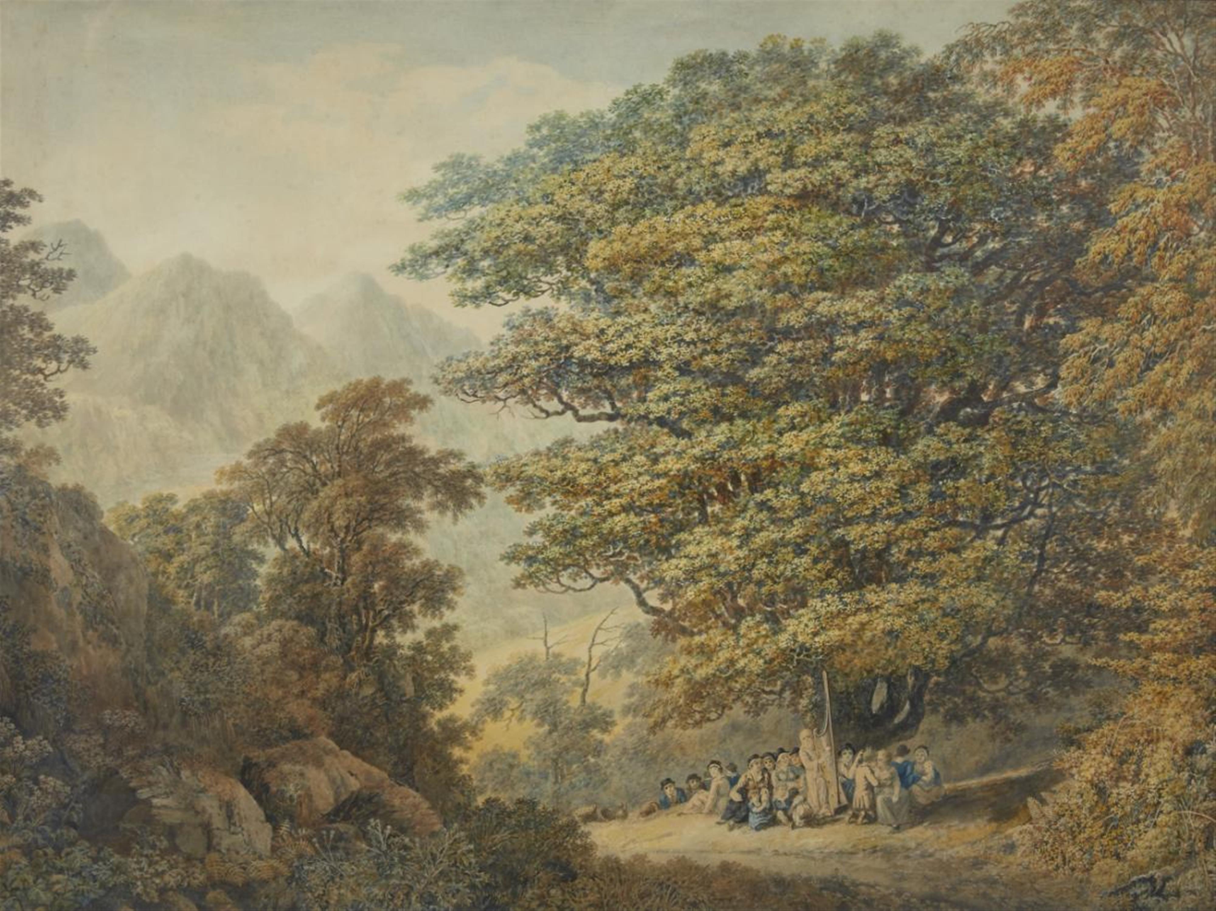 James George O´Brien, genannt Oben - Zehn Aquarelle mit Landschaften aus Irland, England und Wales - image-7