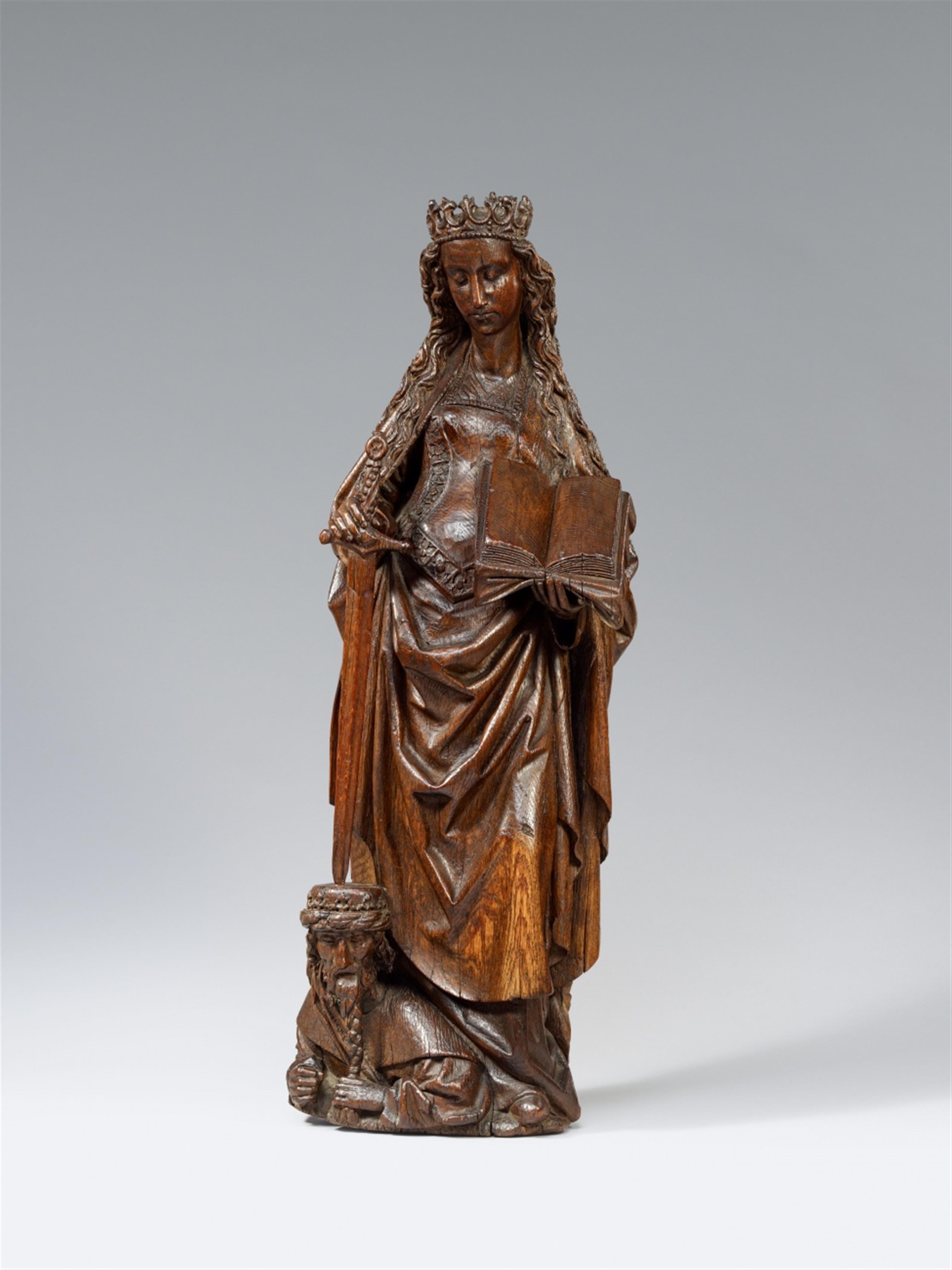 Flämisch Ende 15. Jahrhundert - Hl. Katharina von Alexandrien - image-1