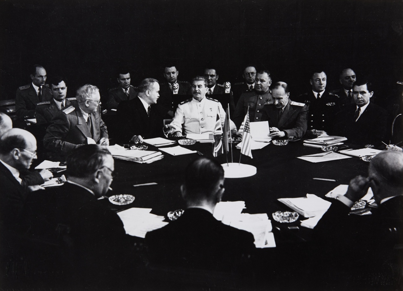 Jewgeni Chaldej - Stalin auf der Potsdamer Konferenz, Juli 1945 (Stalin at the Potsdam conference, July 1945) - image-1