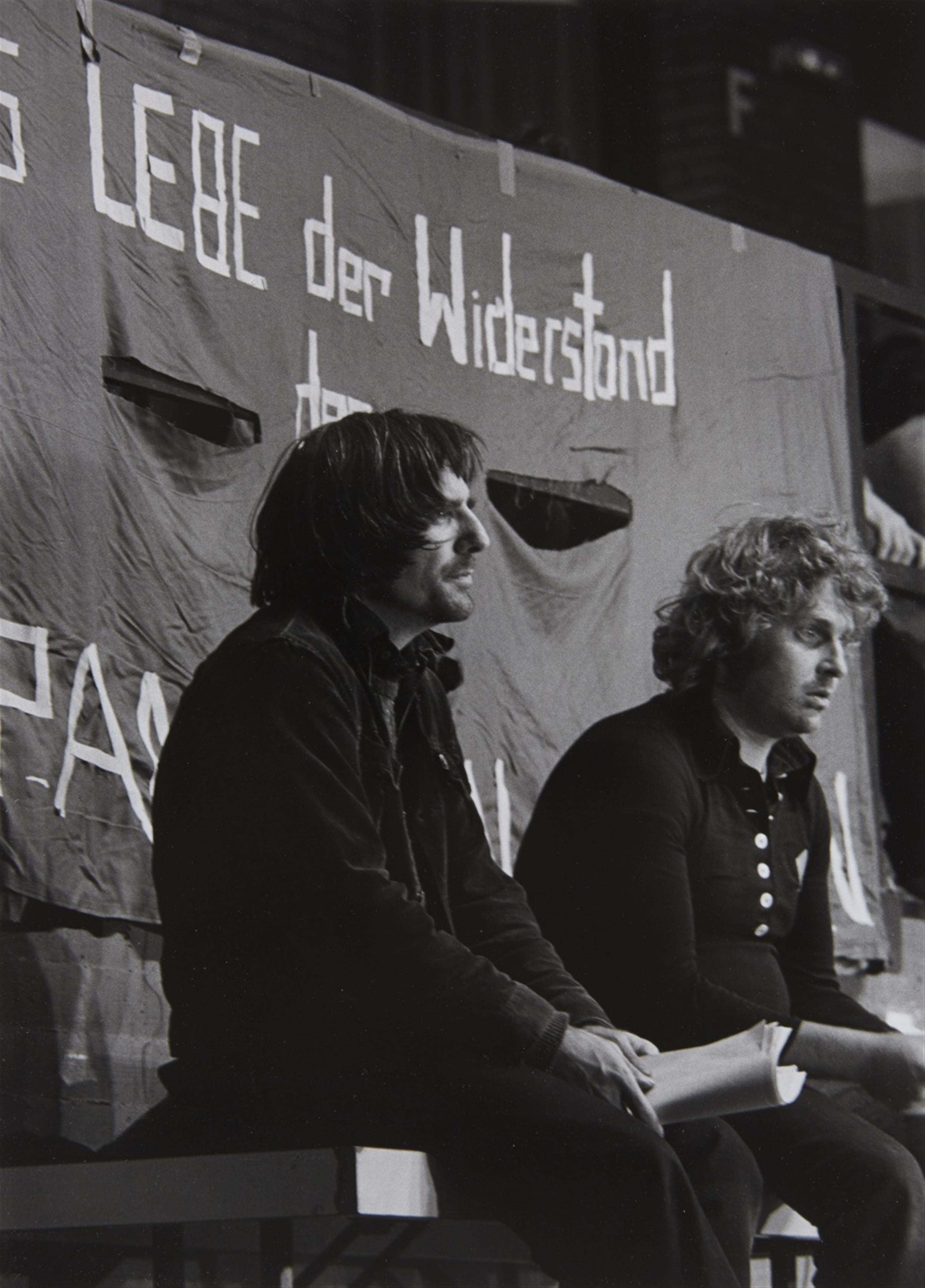 Barbara Klemm - Rudi Dutschke und Daniel Cohn-Bendit, Offenbach - image-1