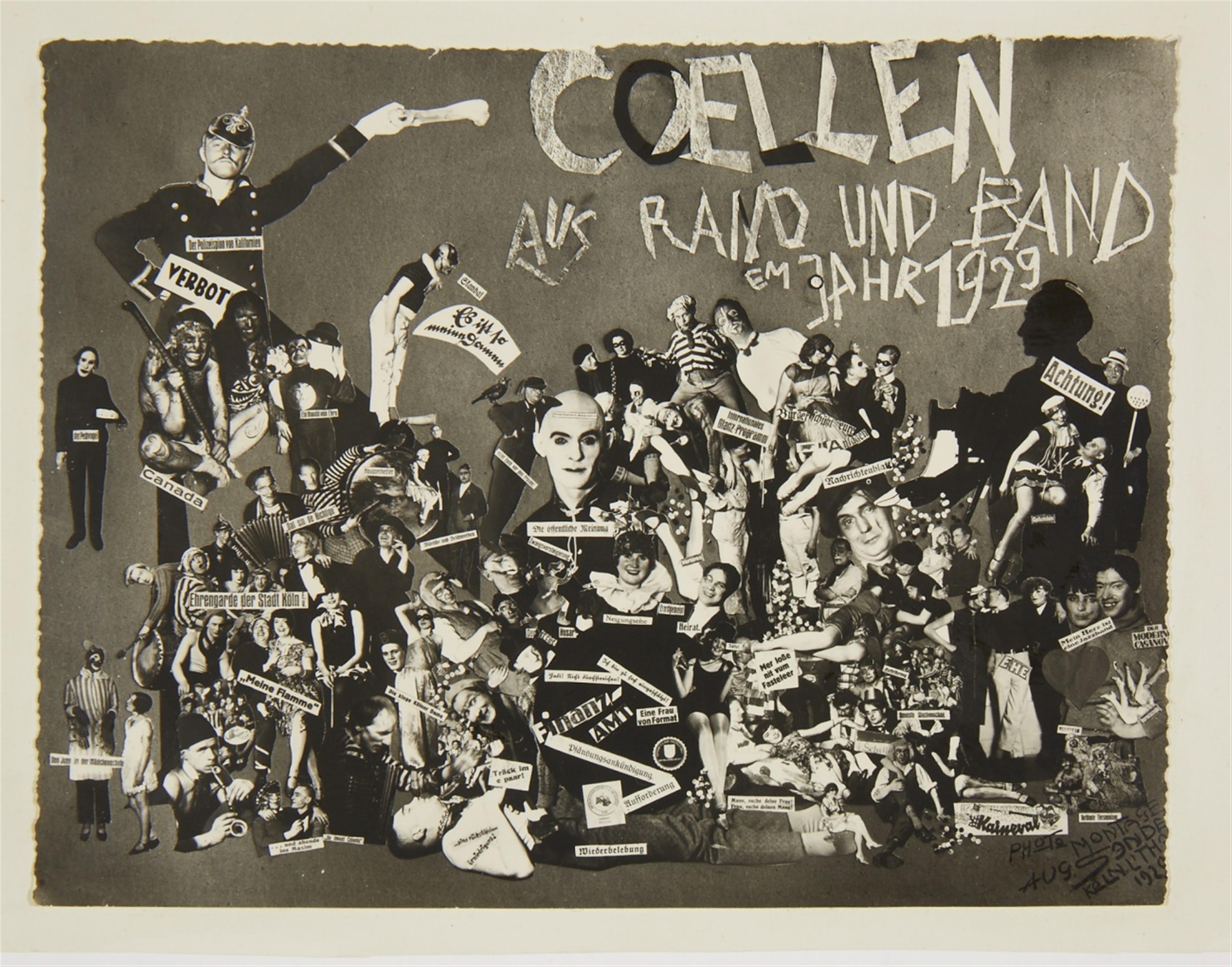 August Sander - Coellen aus Rand und Band em Jahr 1929 - image-1