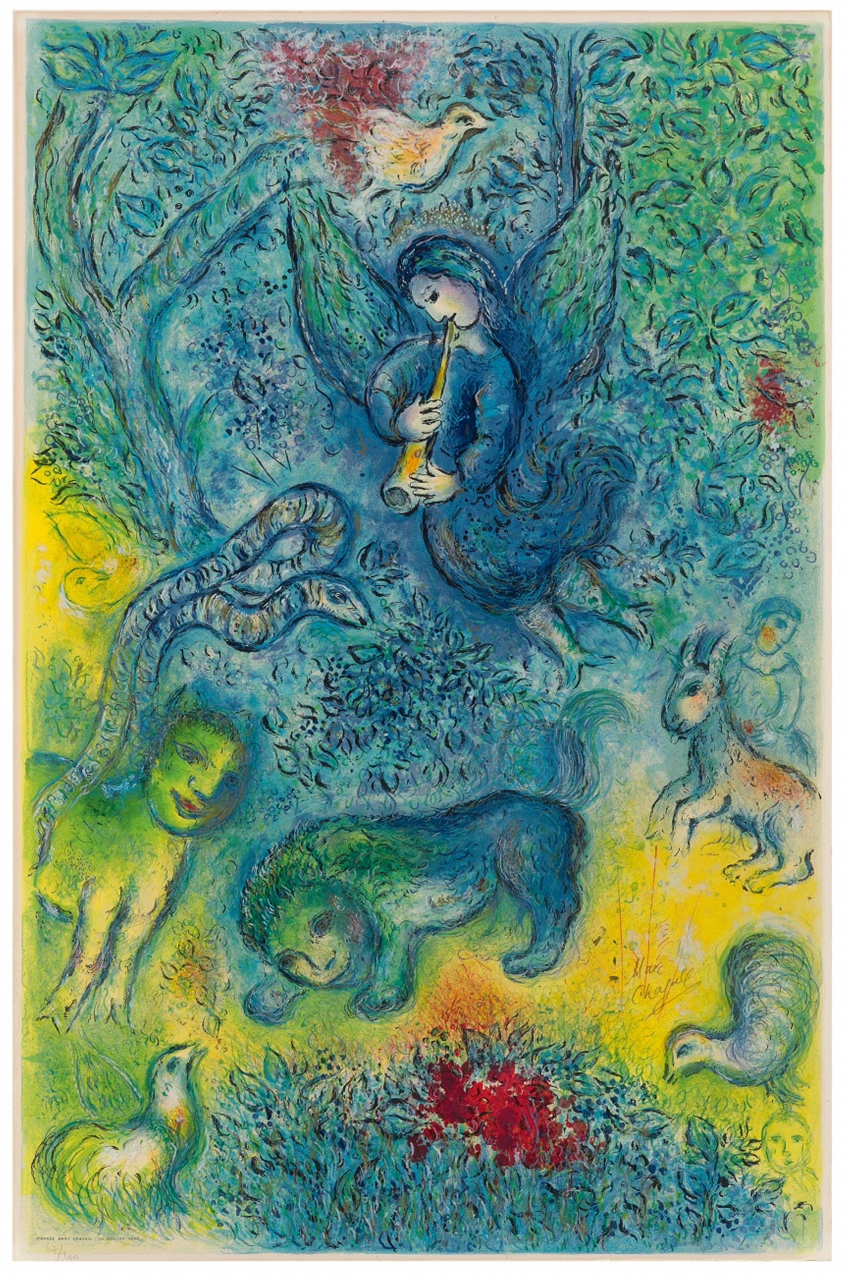 Nach Marc Chagall - La flûte enchantée - image-1