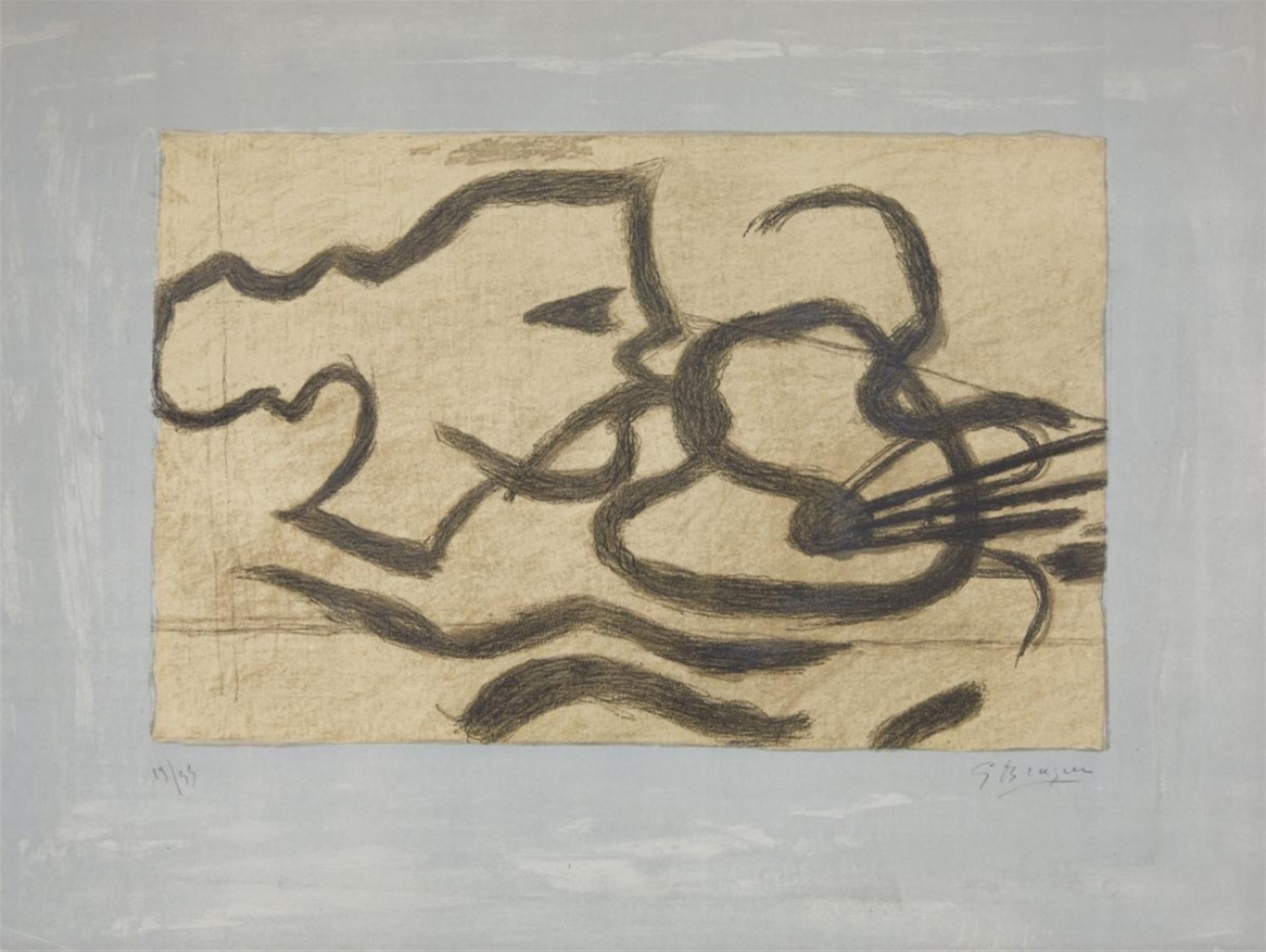 Georges Braque - Profil à la palette - image-1