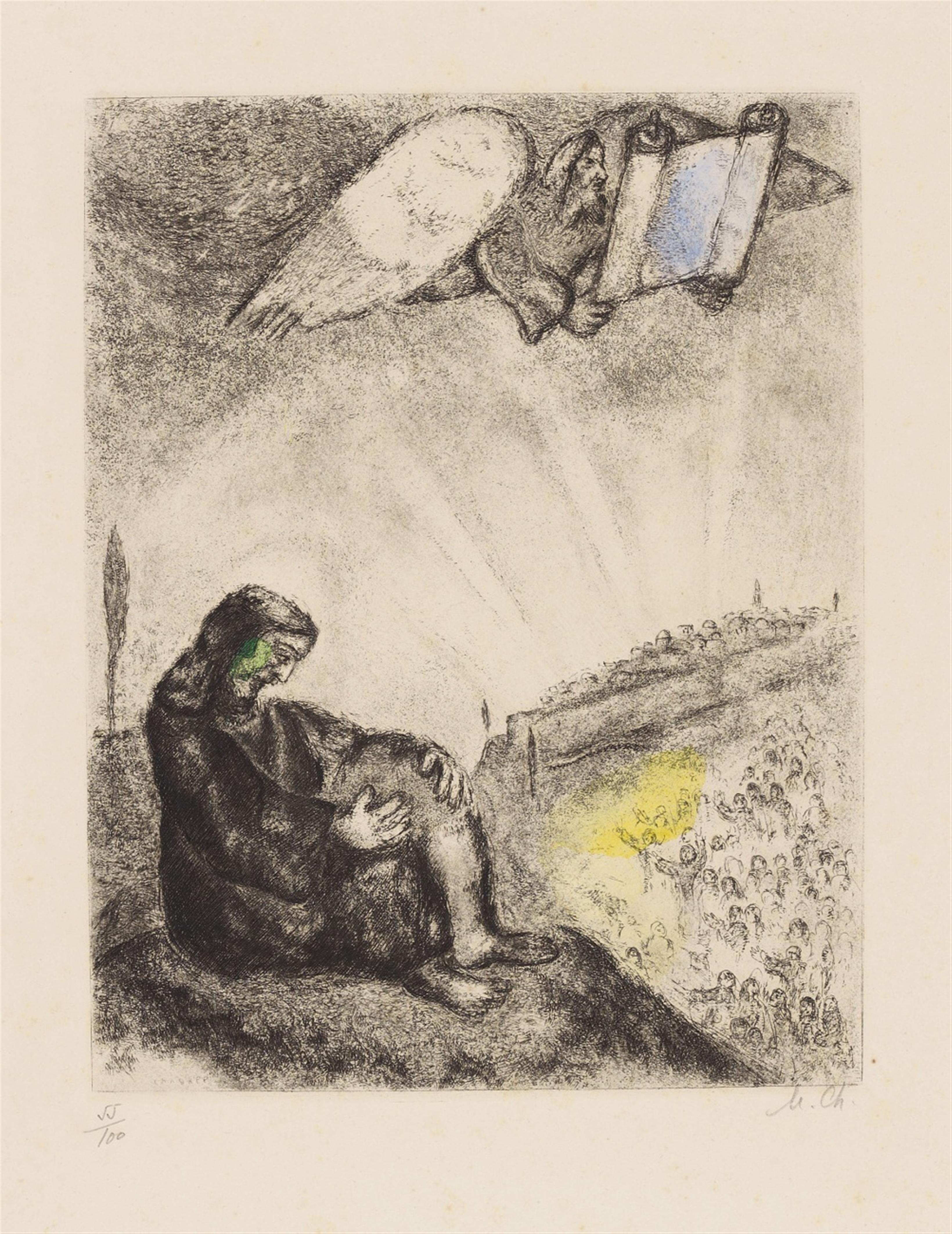 Marc Chagall - Prophétie sur Jerusalem, from: Bible - image-1