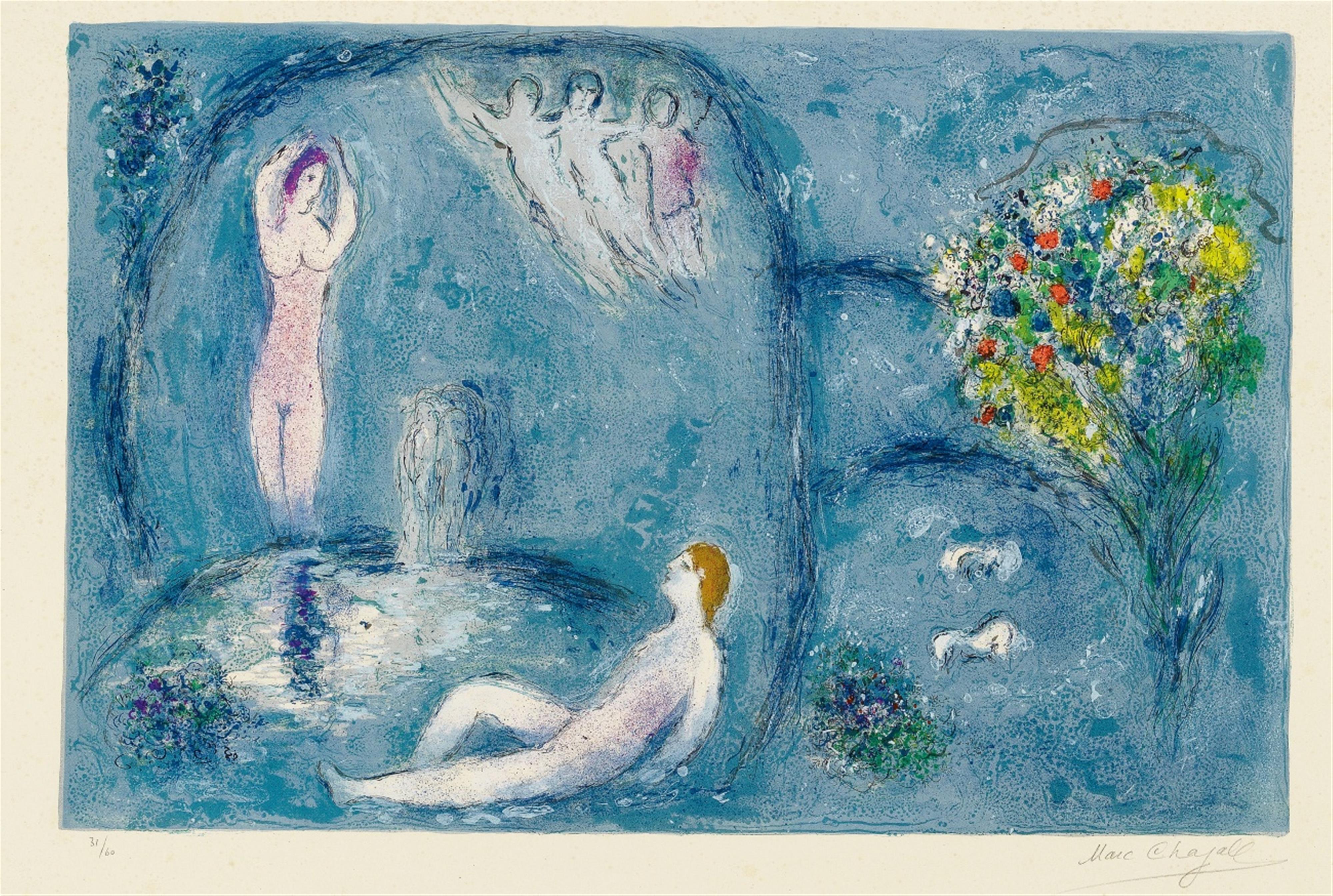 Marc Chagall - La Caverne des Nymphes - image-1