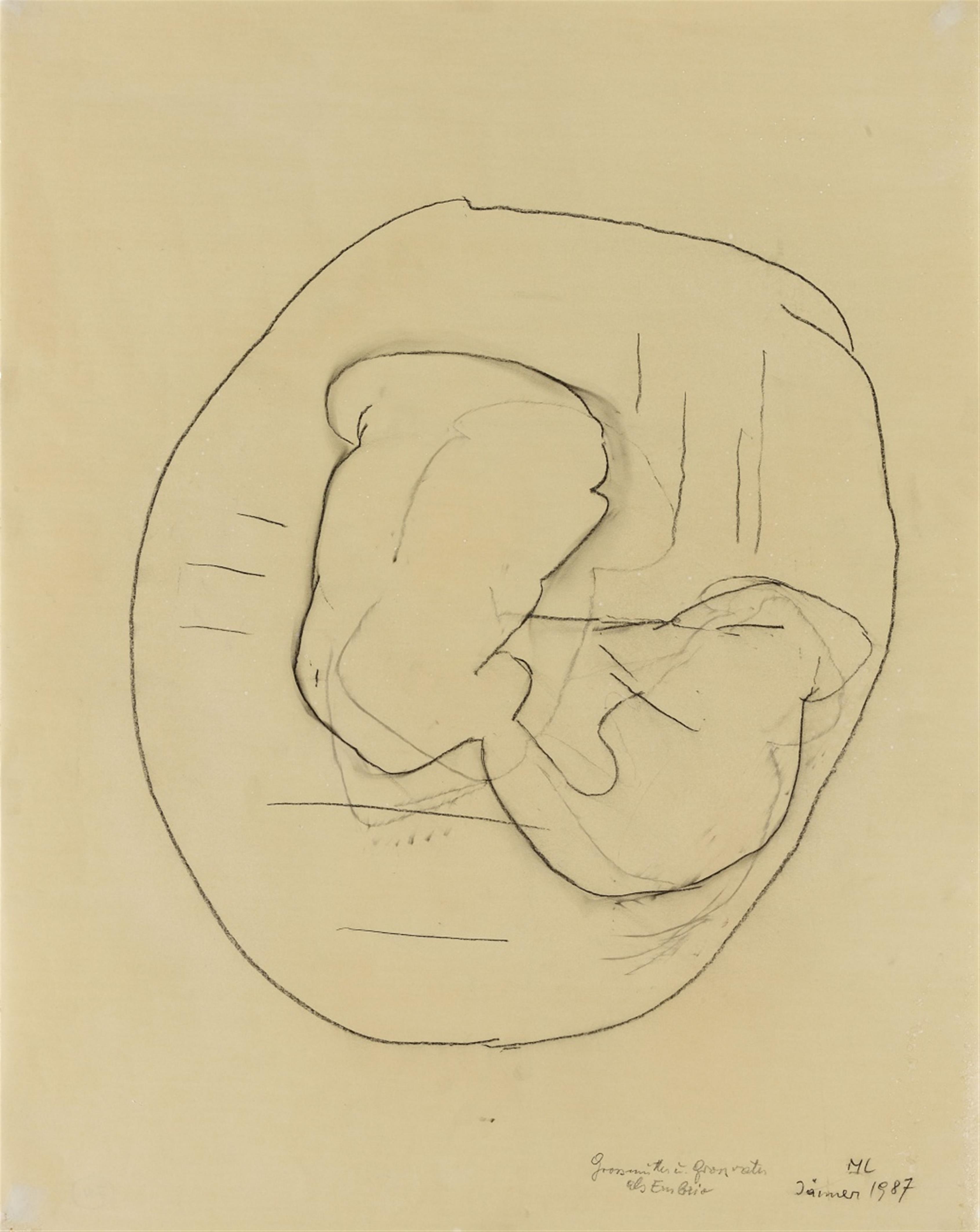 Maria Lassnig - Grossmutter und Grossvater als Embrio - image-1