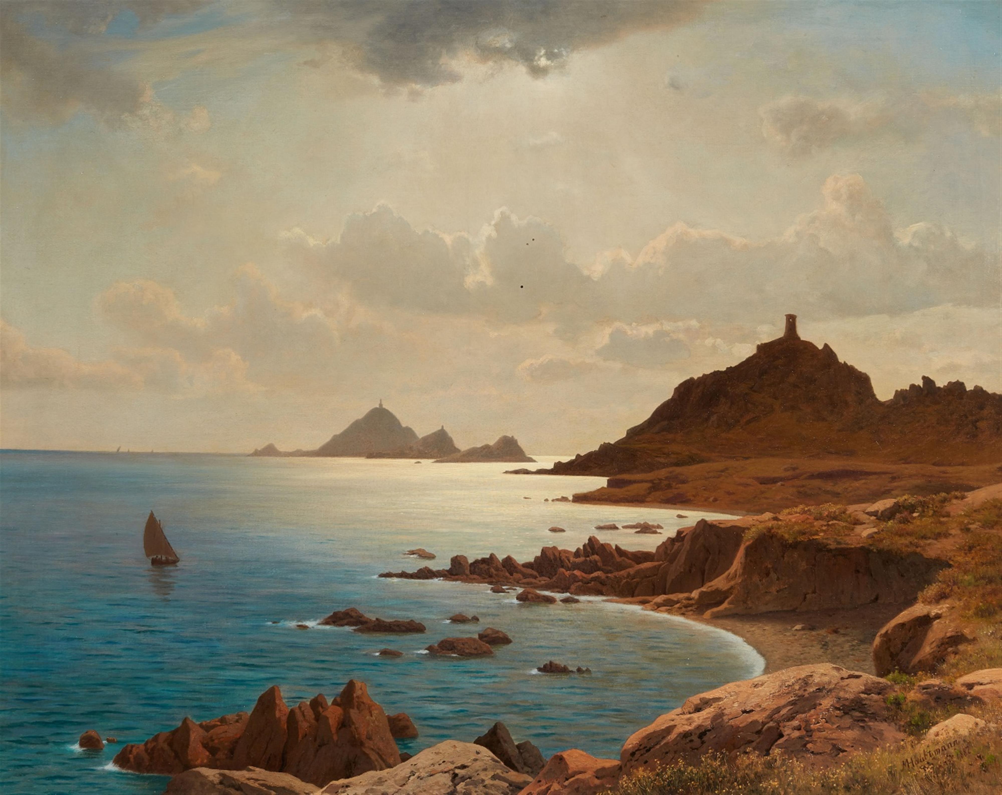 Michael Haubtmann - A Rocky Coastal Landscape - image-1