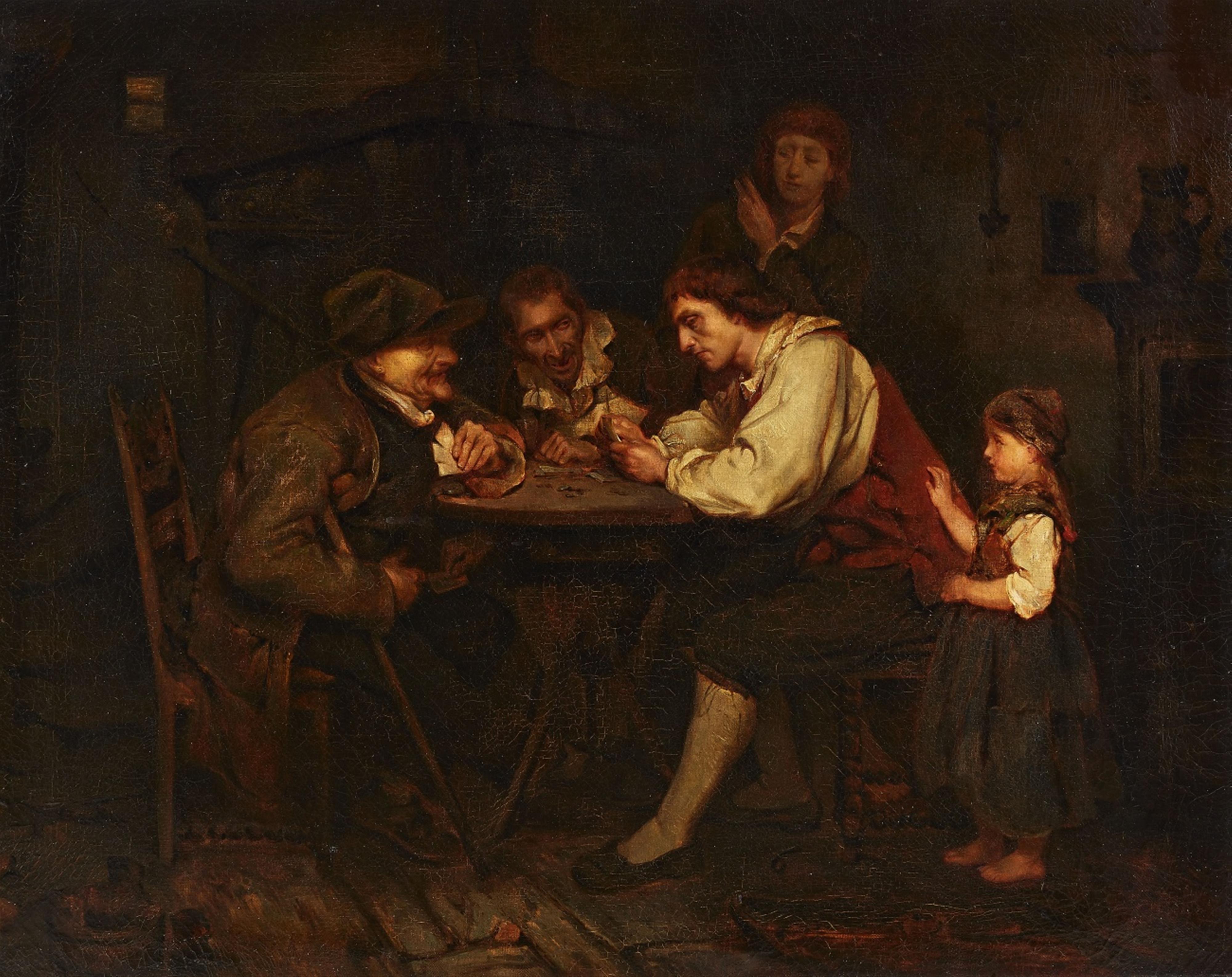 Ludwig Knaus, attributed to - The Gambler - image-1