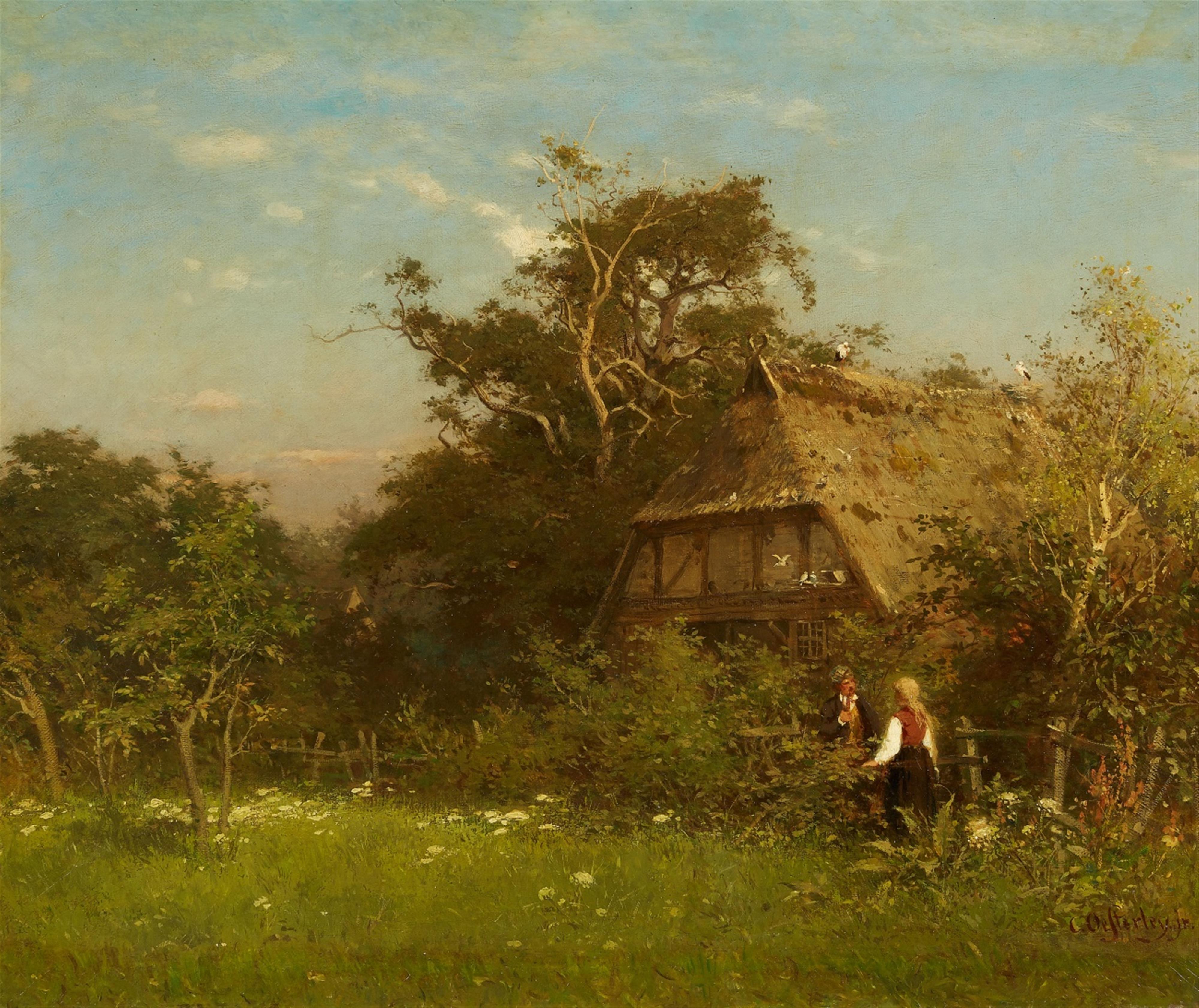 Carl August Heinrich Ferdinand Oesterley - View of Lüneburg Heath - image-1