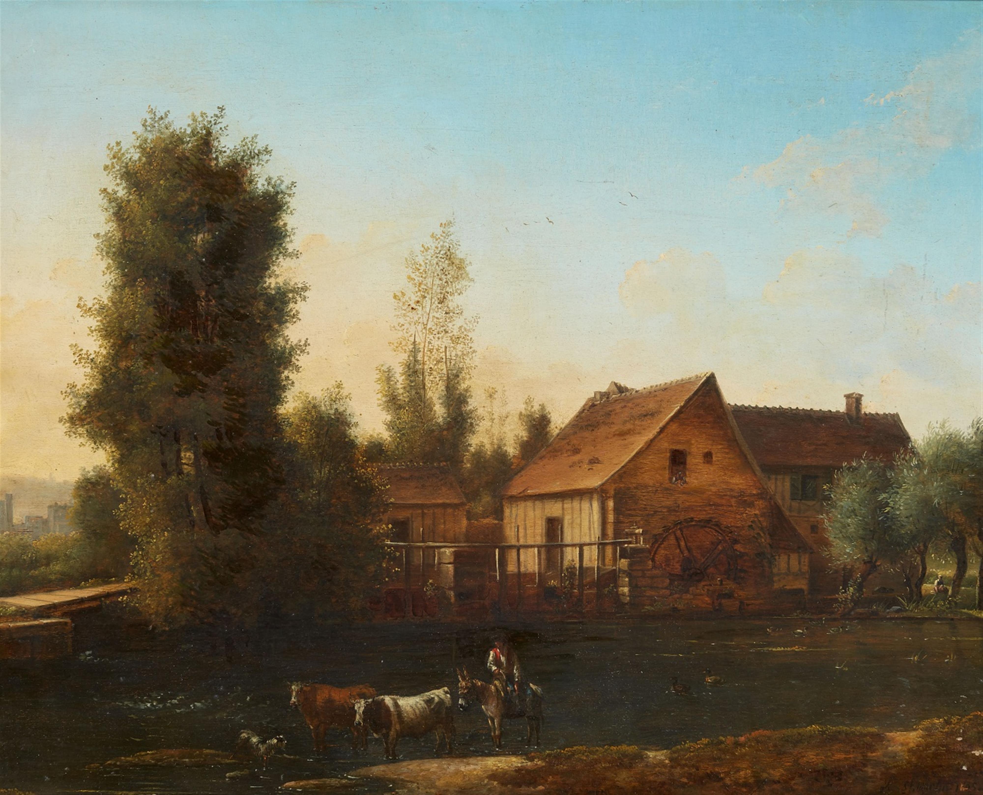Paul de Saint Martin - Landscape with a Cottage - image-1