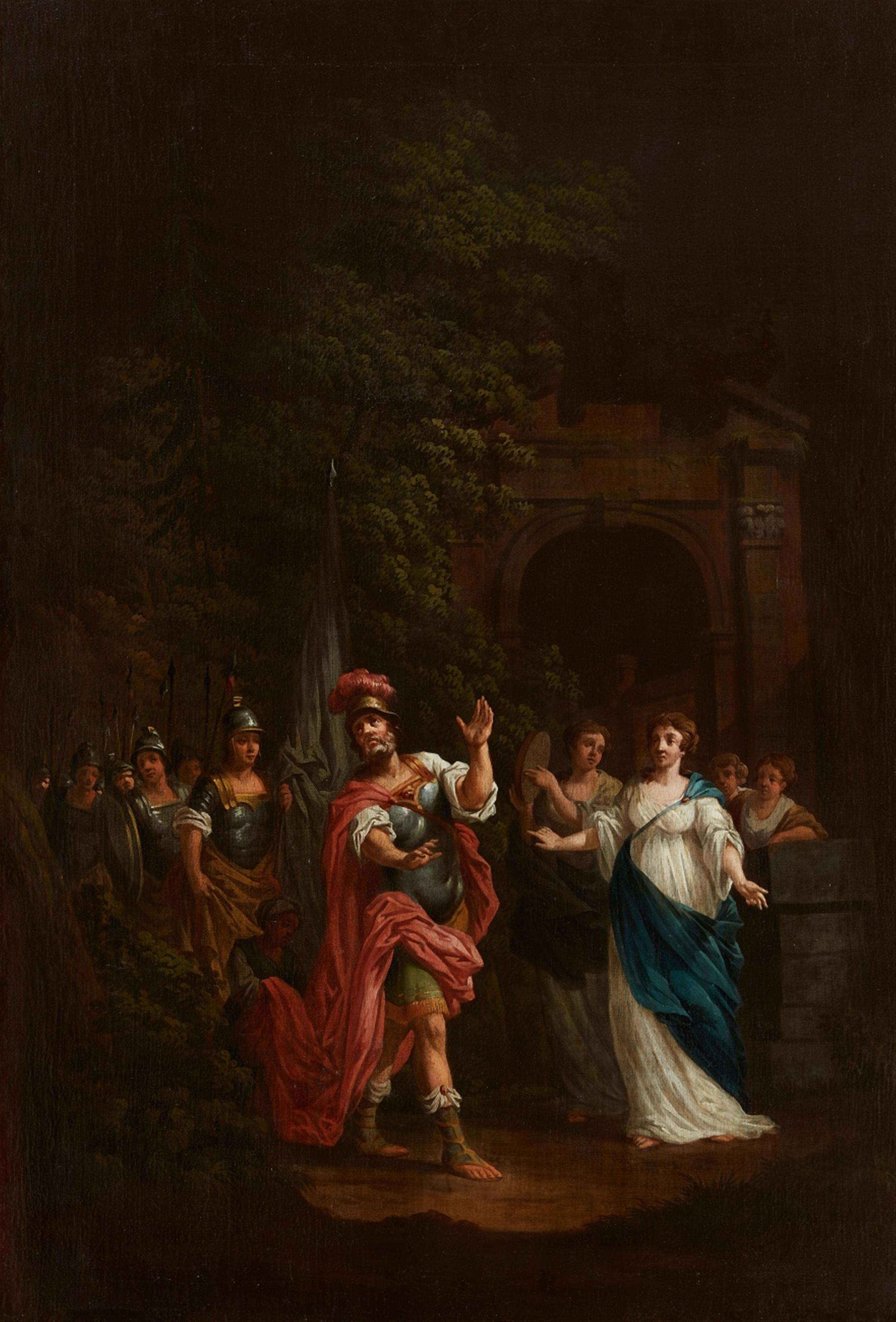 Wohl Französischer Meister des 18. Jahrhunderts - David und Abigail - image-1