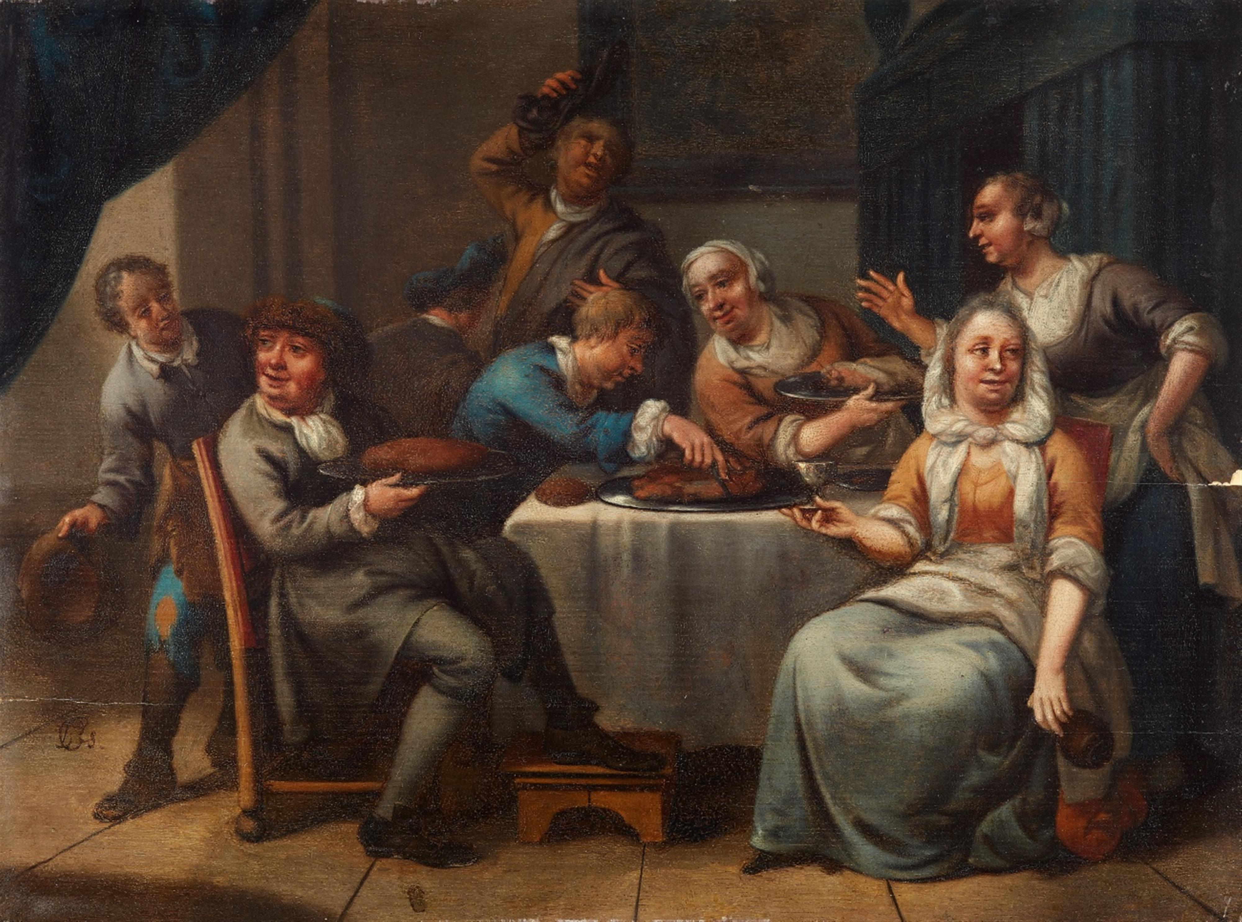 Niederländischer Meister des 18. Jahrhunderts - Das Festmahl - image-1