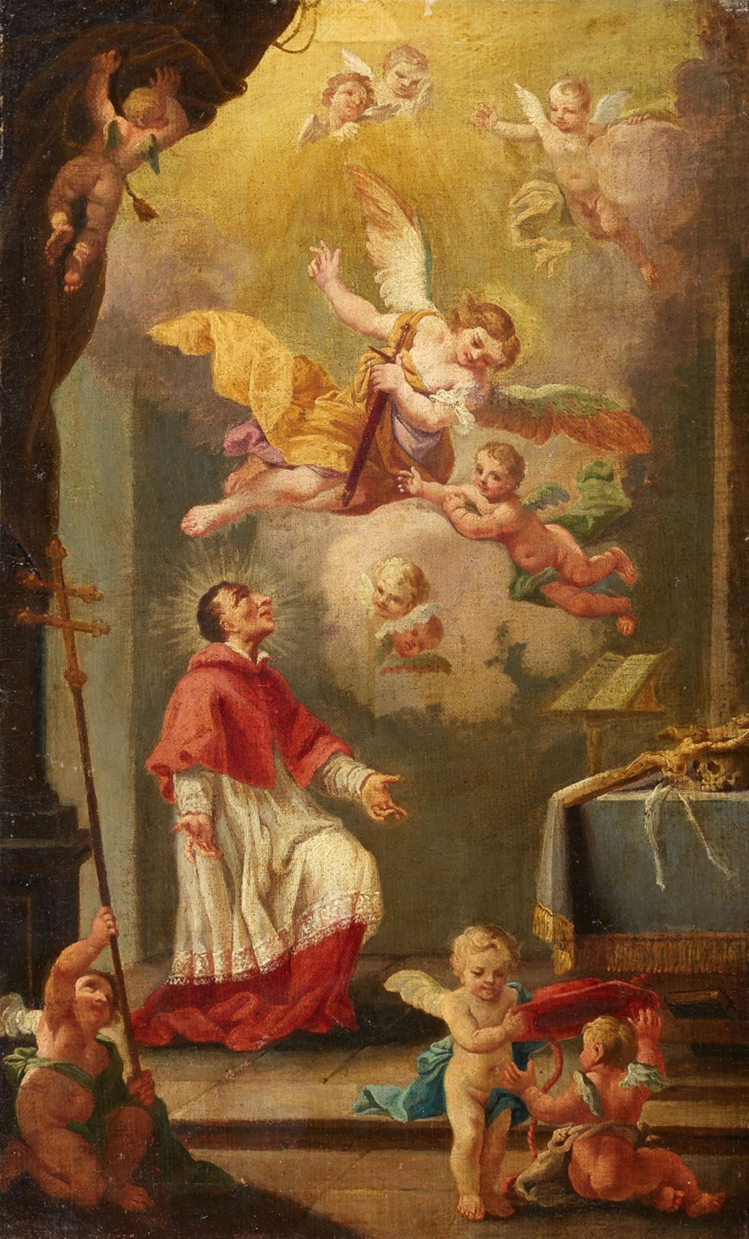 Norditalienischer Meister des 18. Jahrhunderts - Vision des heiligen Karl Borromäus - image-1