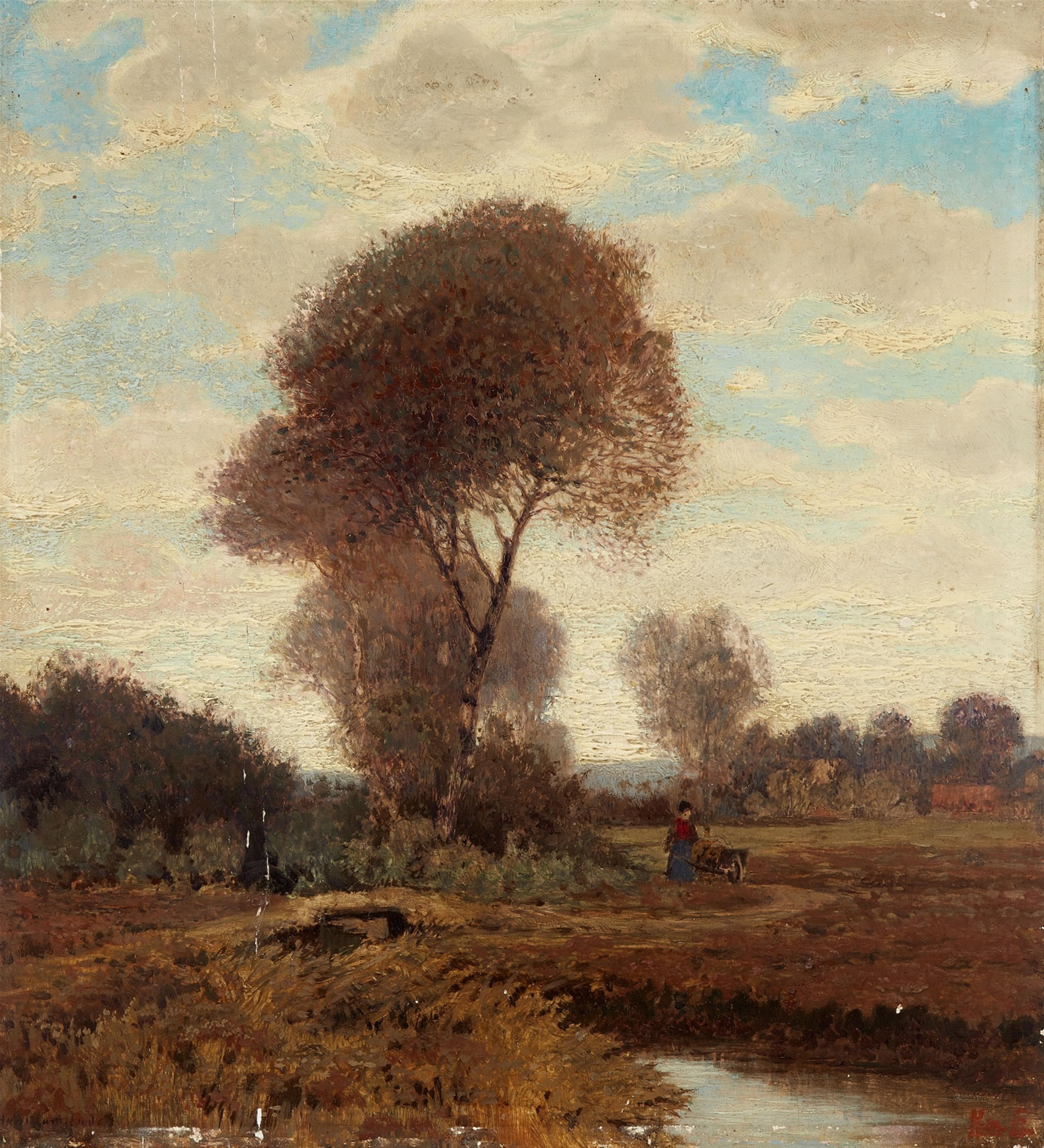 Hans am Ende - Landschaft mit Bauernmädchen - image-1