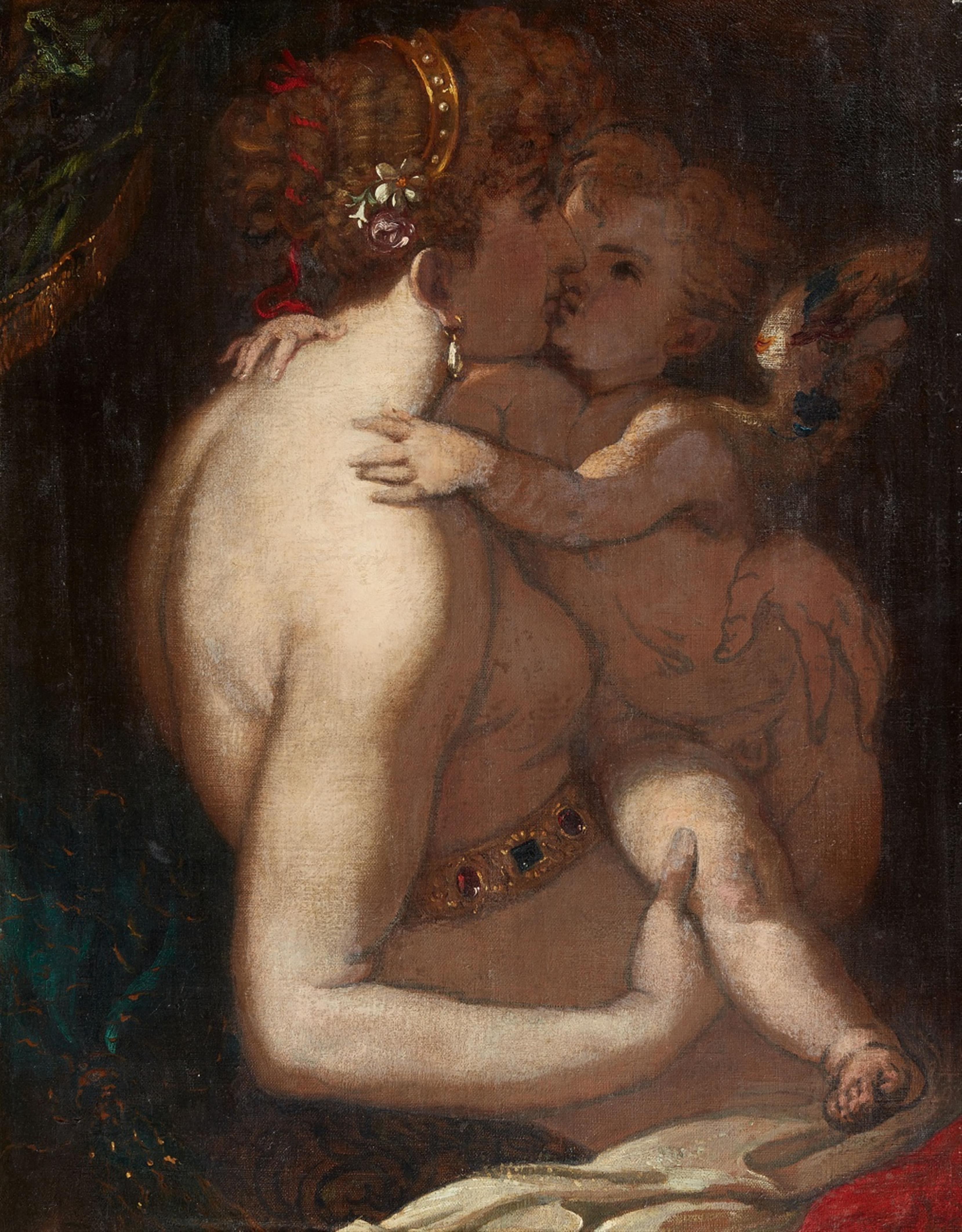 William Etty, attributed to - Venus and Cupid - image-1