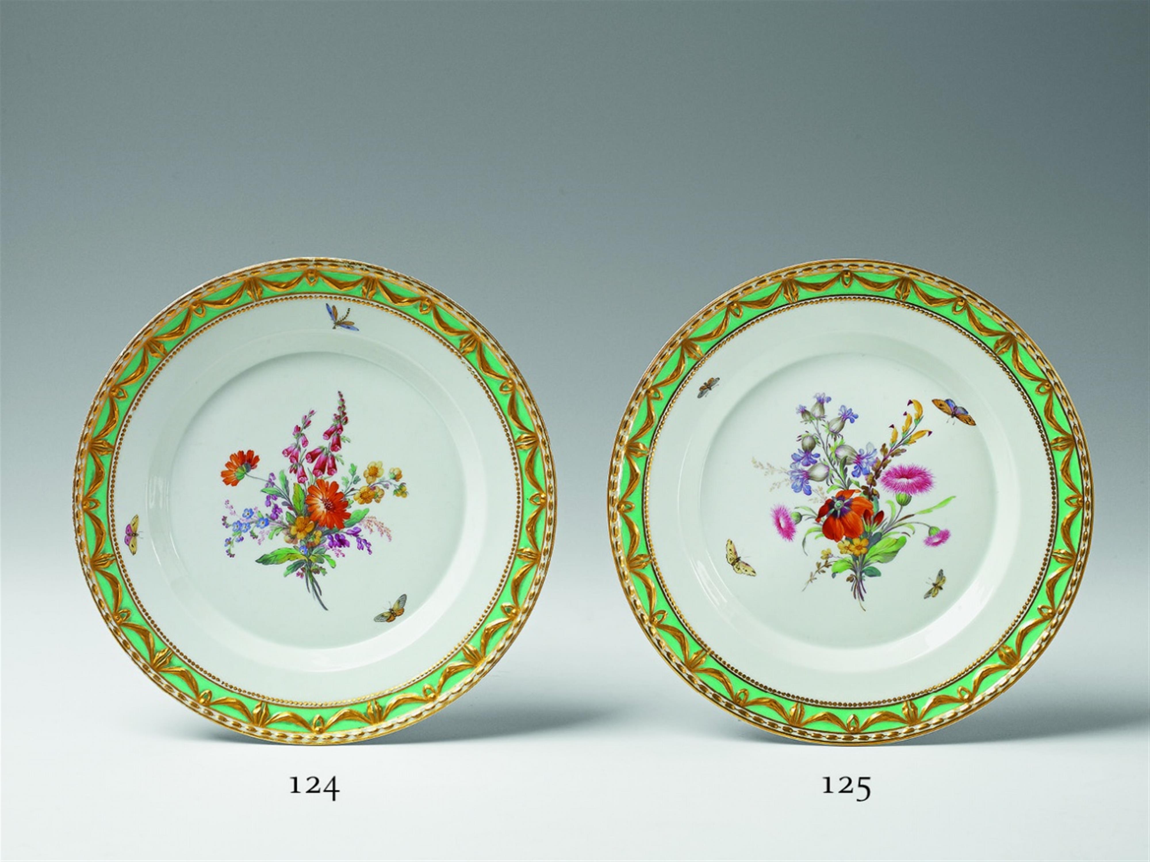 A Berlin KPM Neoclassical porcelain plate - image-1