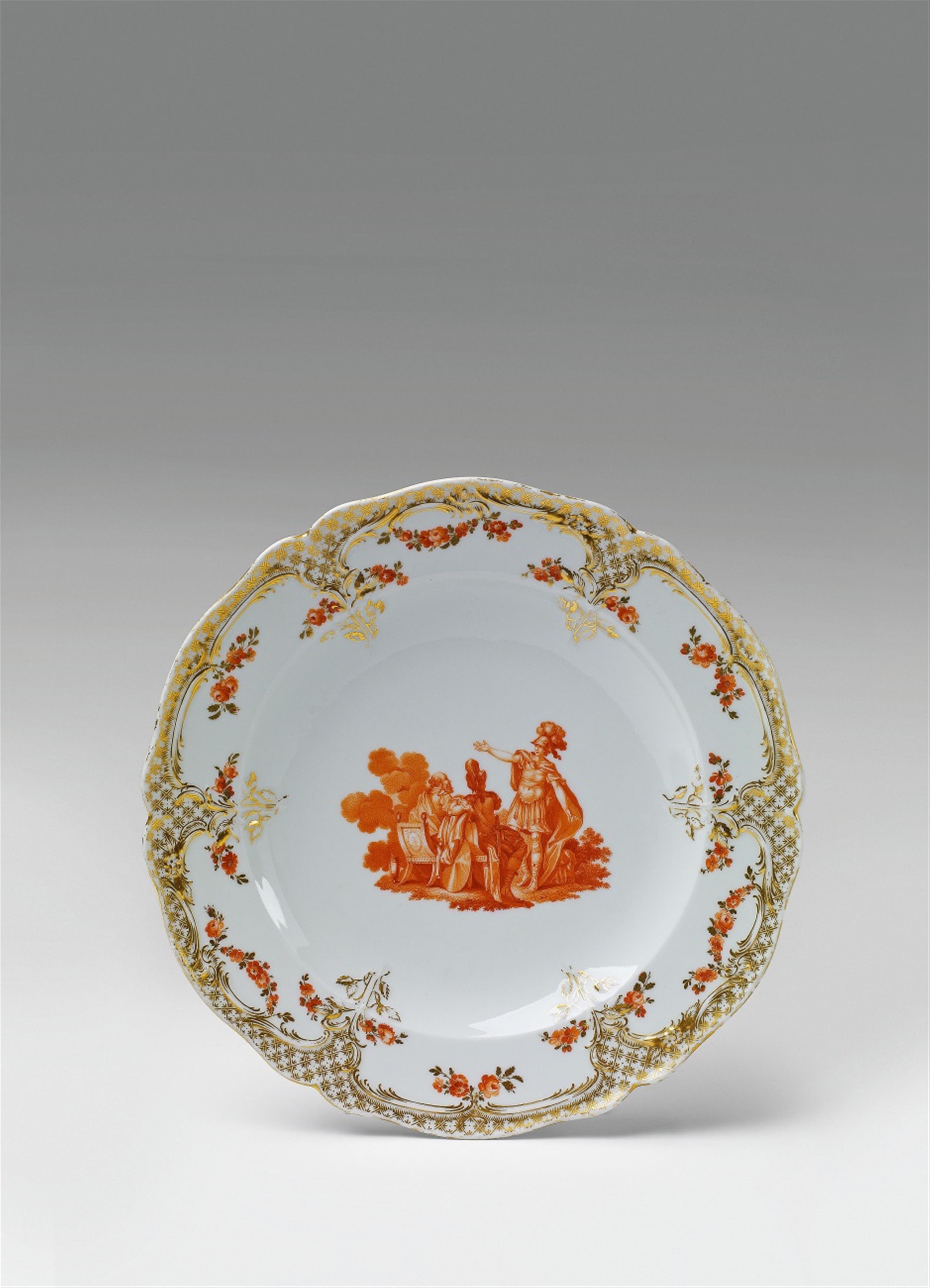 A Berlin KPM porcelain plate from the mythological histories service - image-1