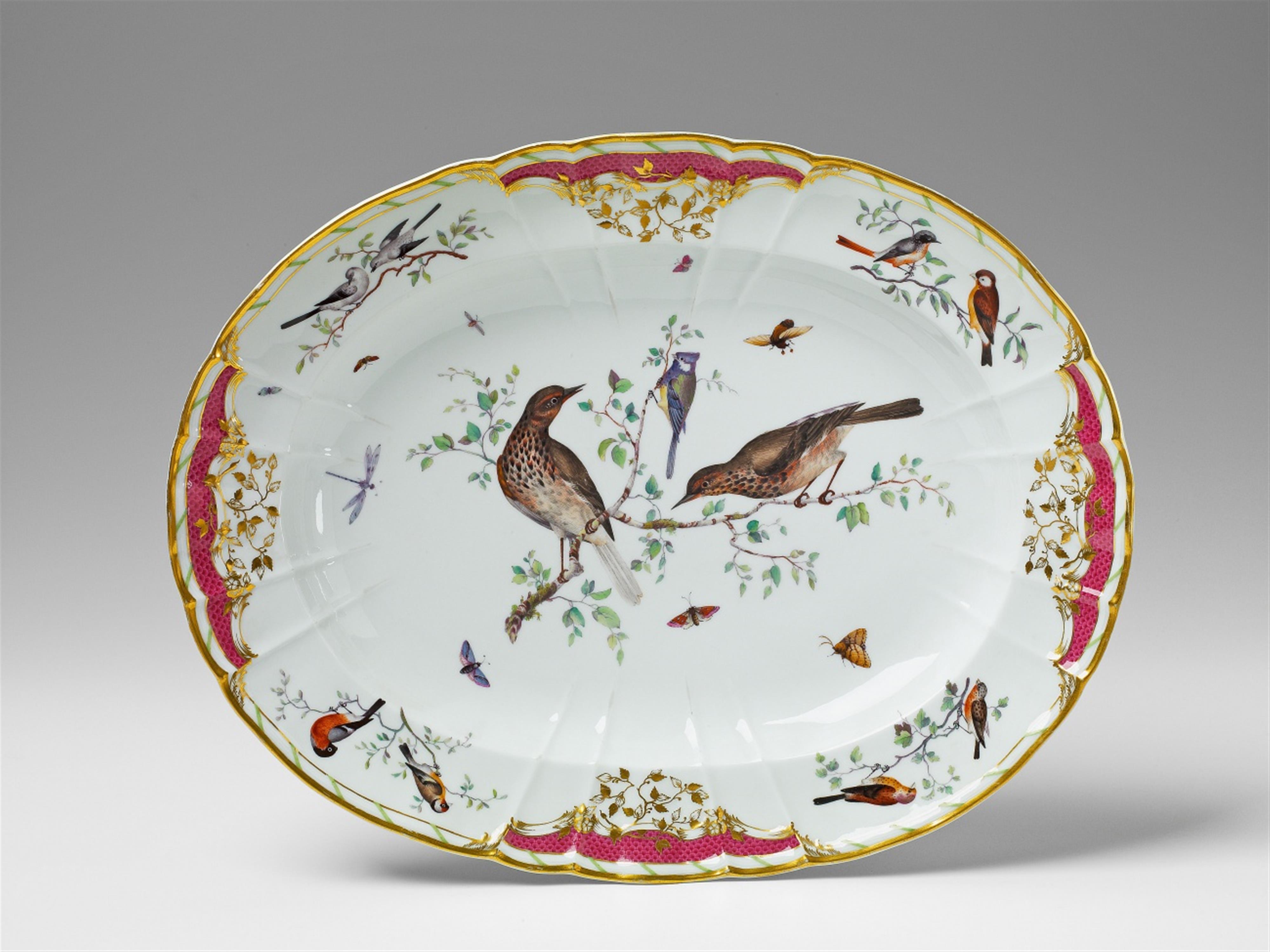A Berlin KPM porcelain platter made for Count Rothenburg - image-1