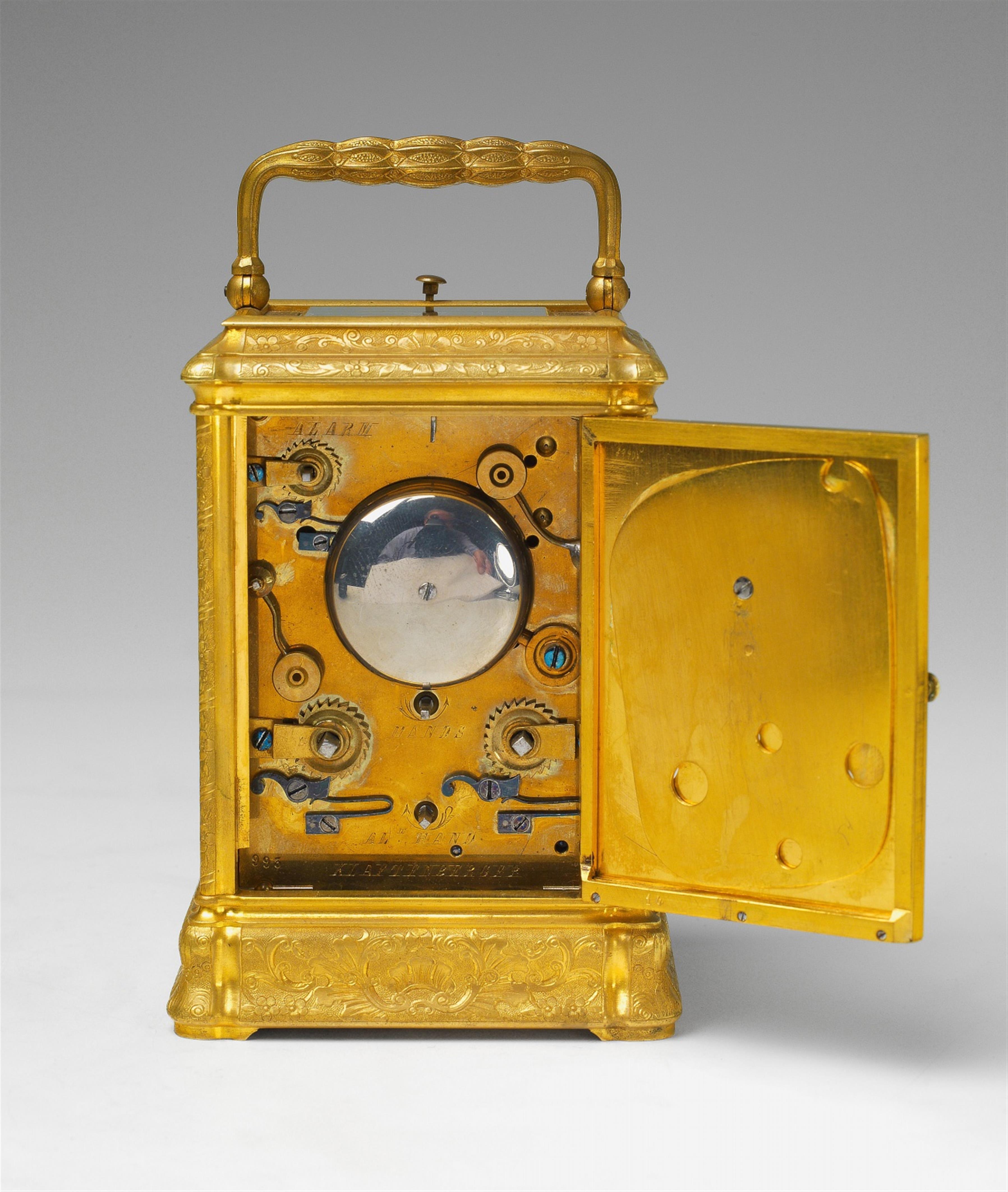 A British royal presentation carriage clock - image-2