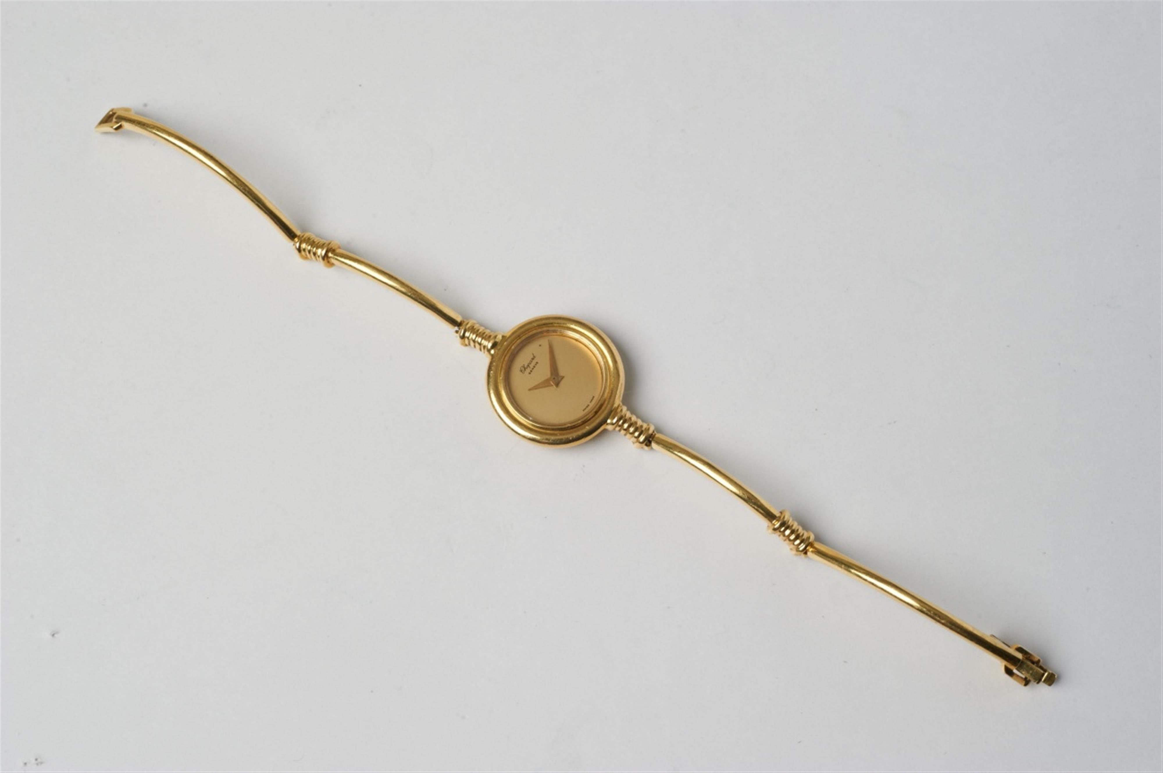 A Chopard 18k gold ladies wristwatch - image-1
