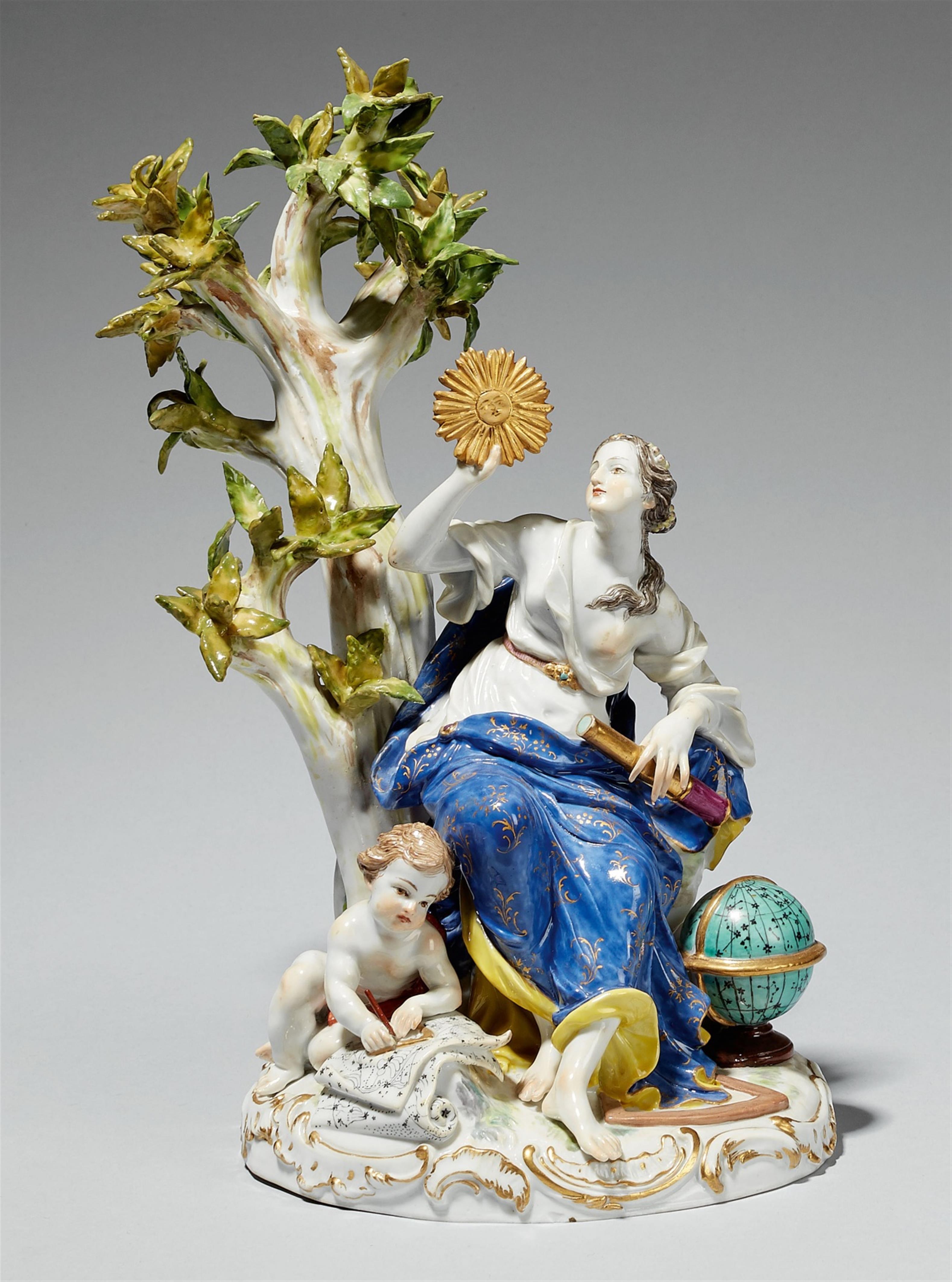A Meissen porcelain allegory of astronomy - image-1