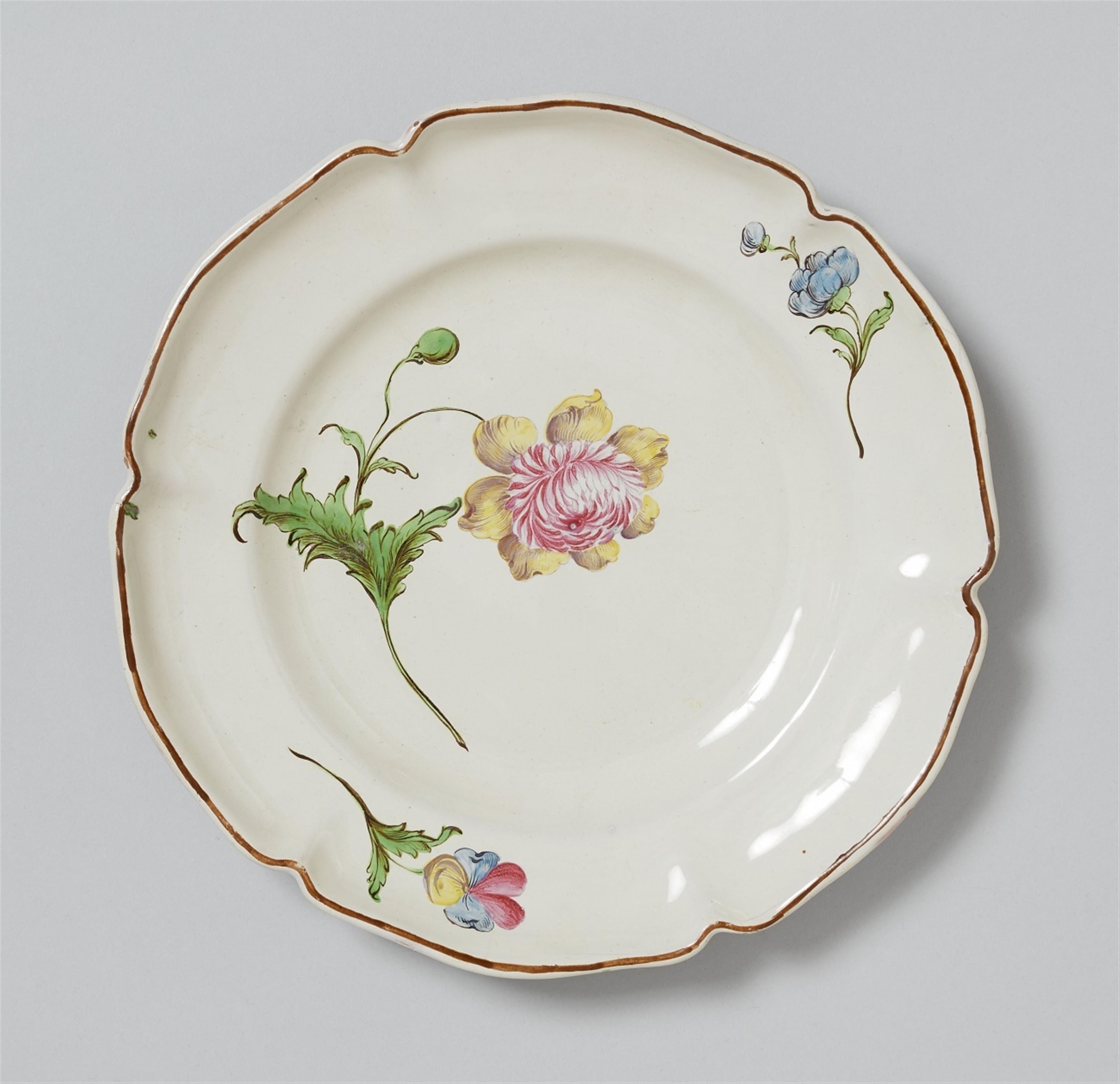 A North German or Eastern French faience plate - image-1