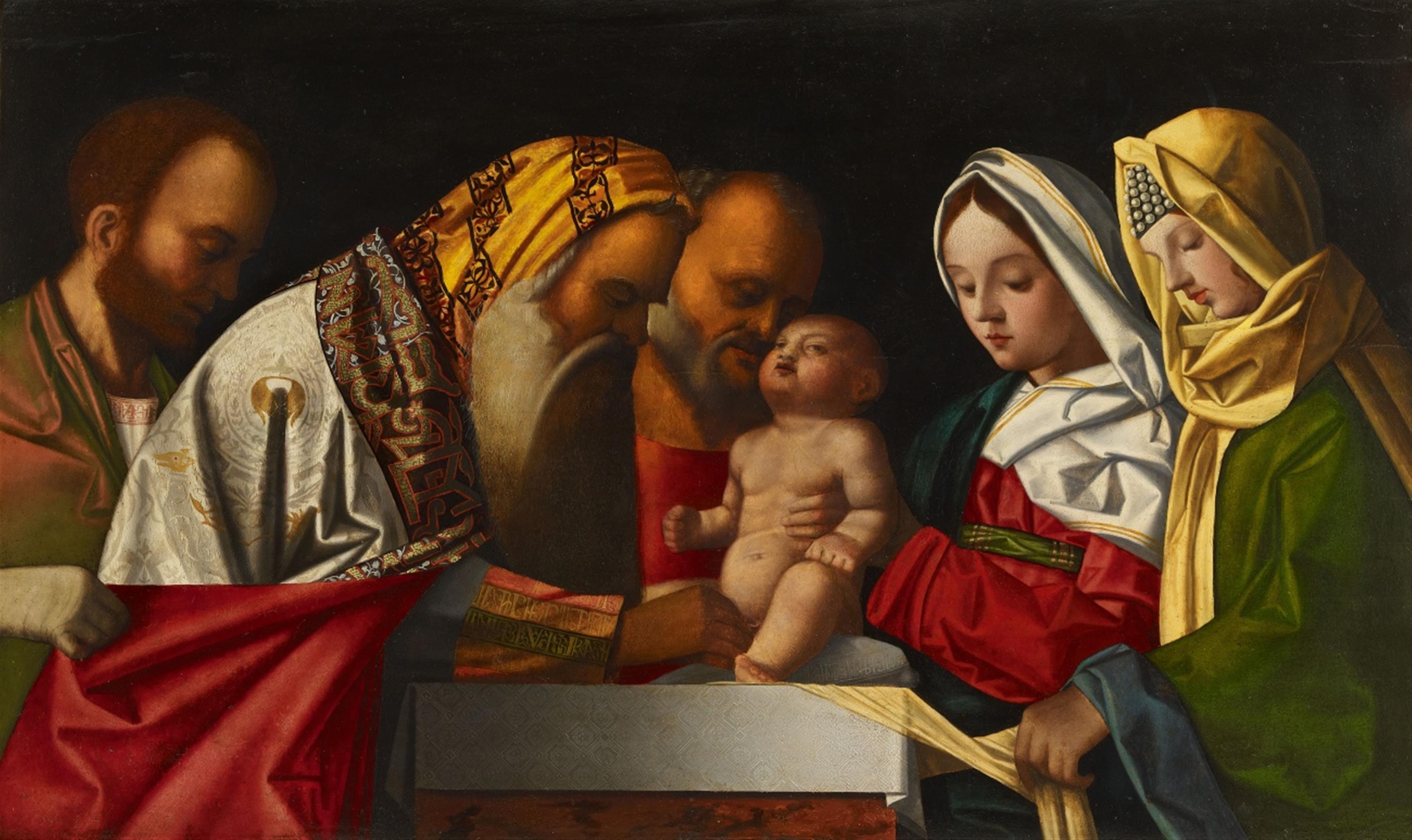 Giovanni Bellini, Werkstatt - Die Beschneidung Christi - image-1