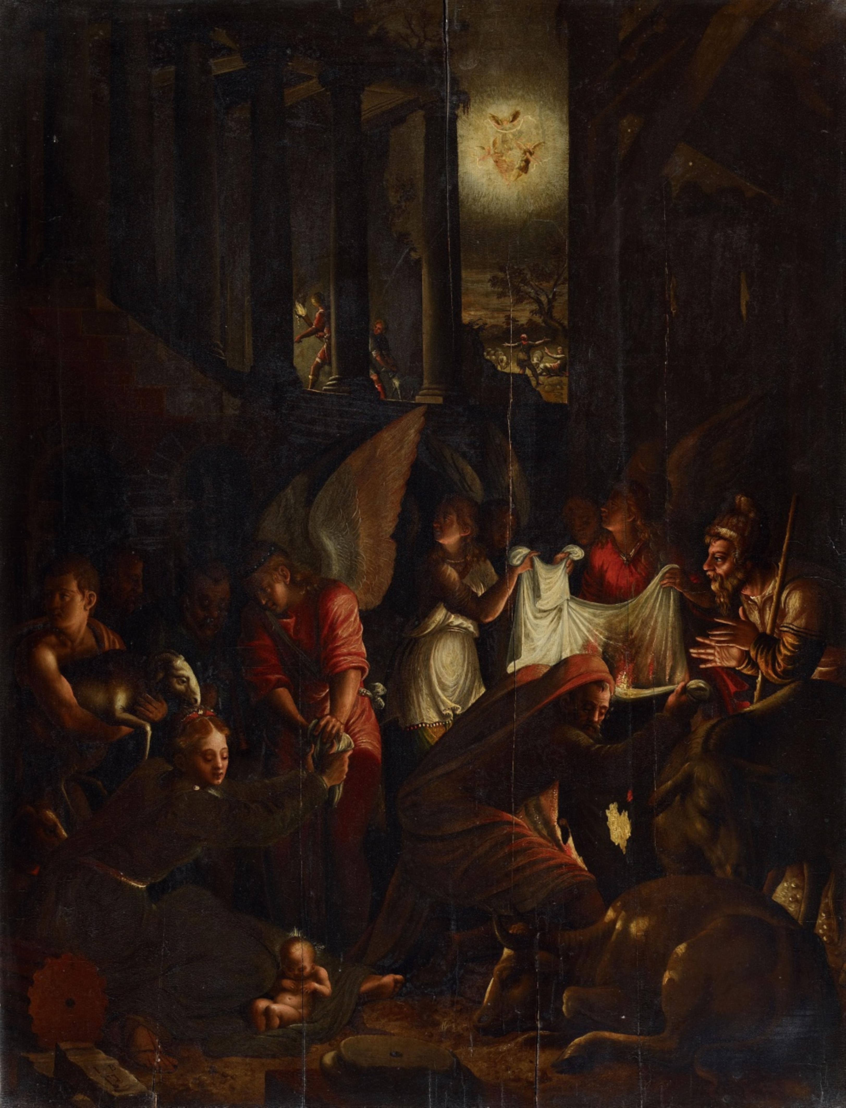 Leandro dal Ponte, called Leandro Bassano, attributed to - The Adoration of the Shepherds - image-1