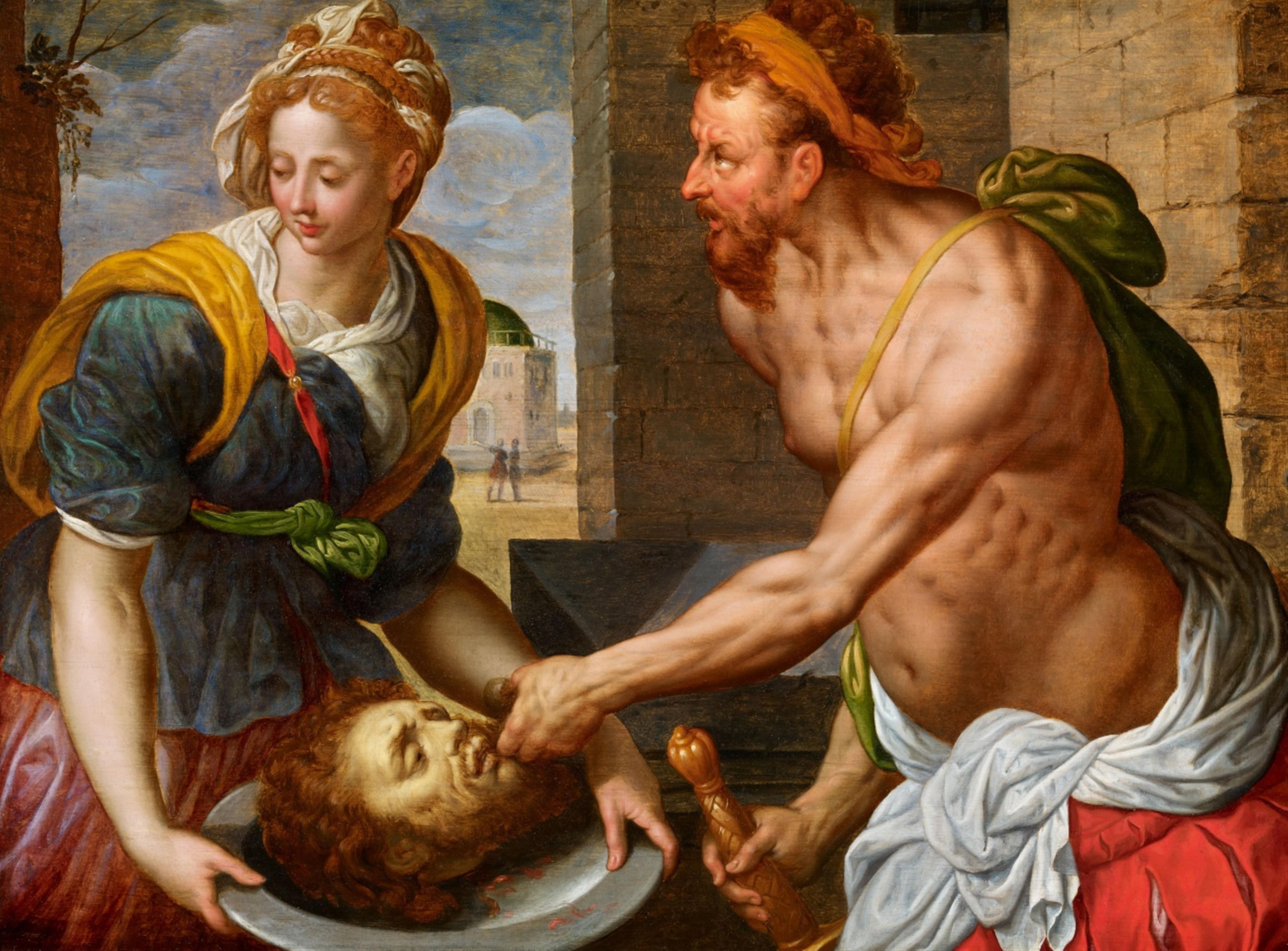 Jacob de Backer - Salome with the Head of John the Baptist - image-1