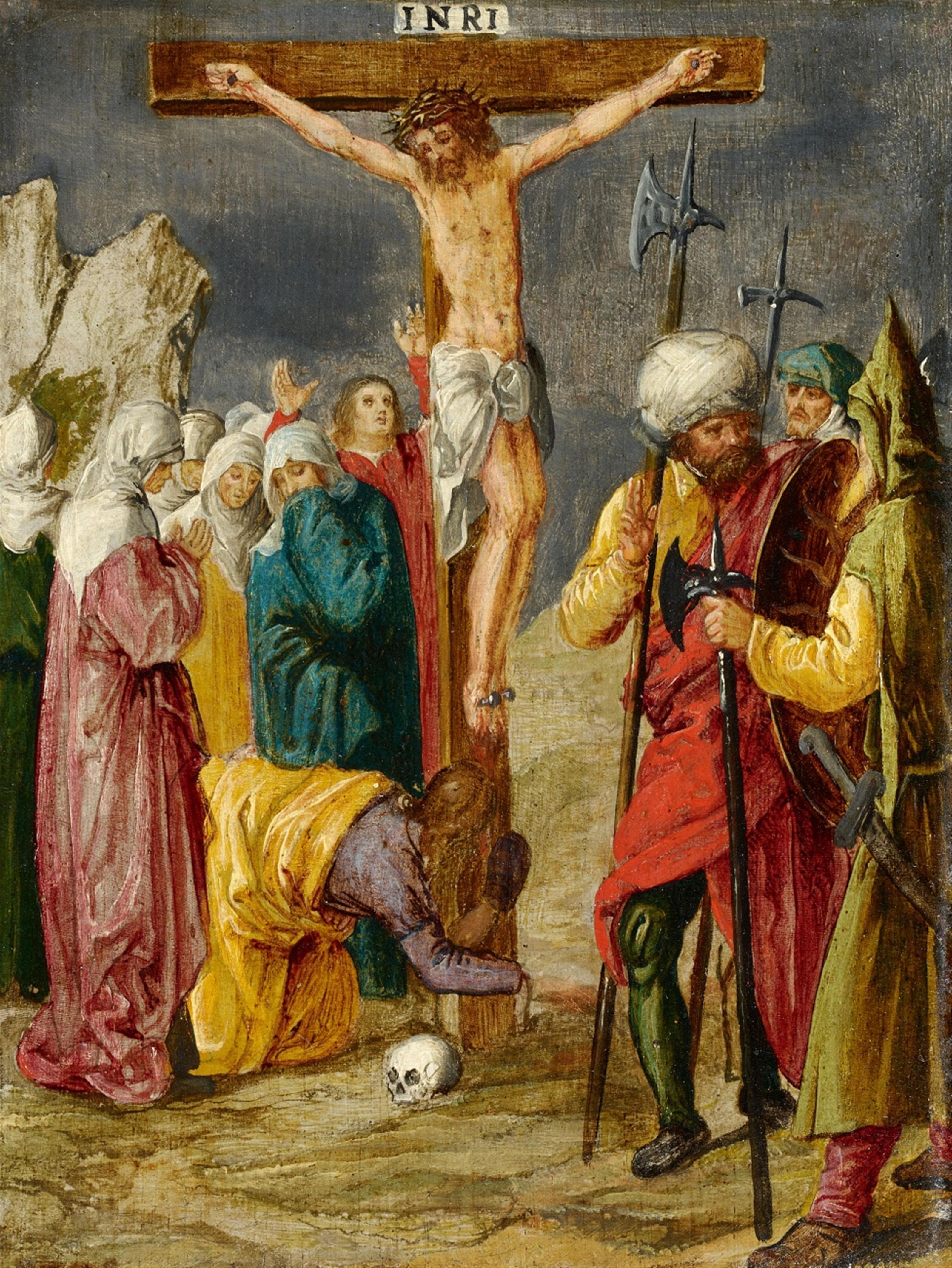 Jacob Pynas, attributed to - The Nailing of Christ to the Cross The Crucifixion - image-2