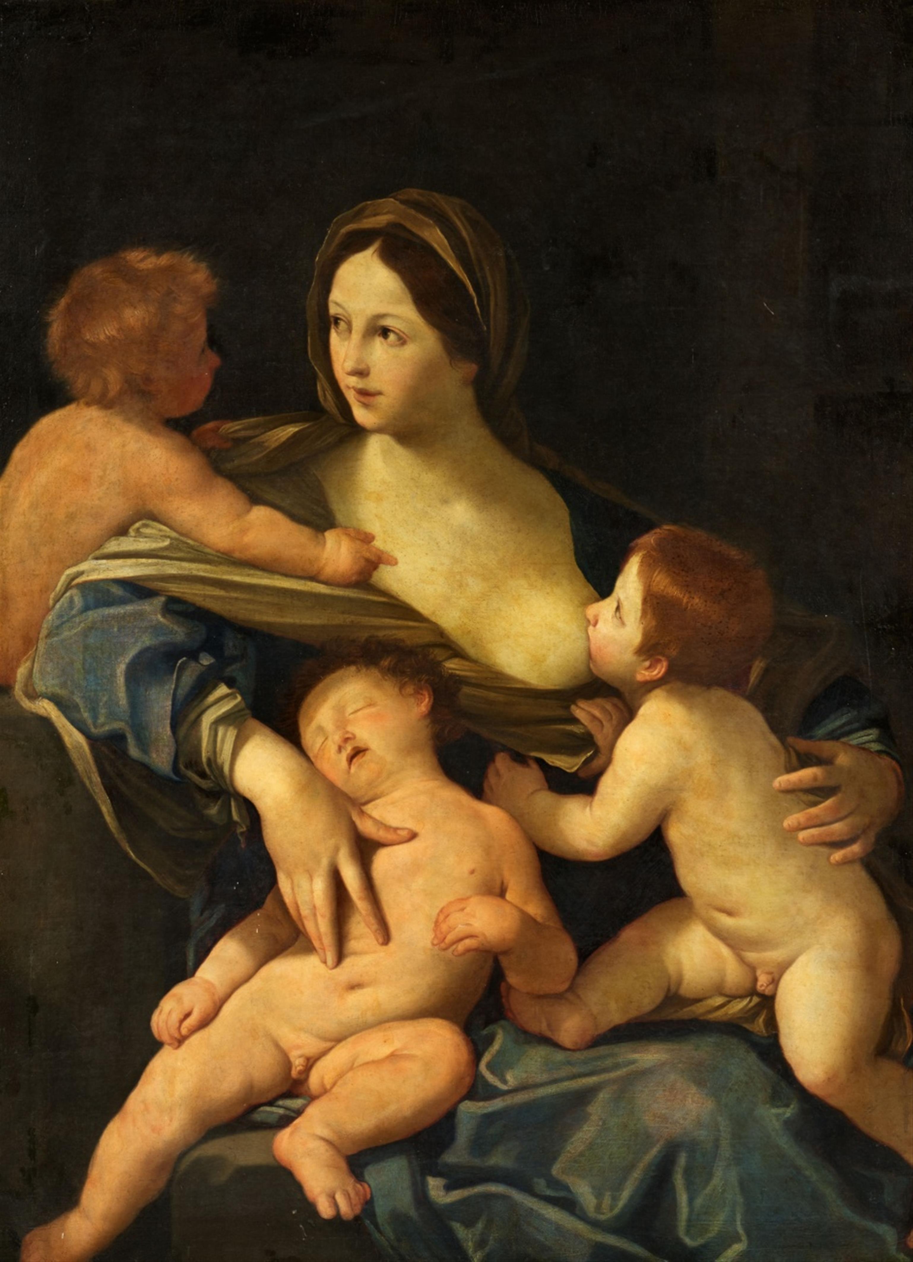 Guido Reni, studio of - Allegory of Caritas - image-1