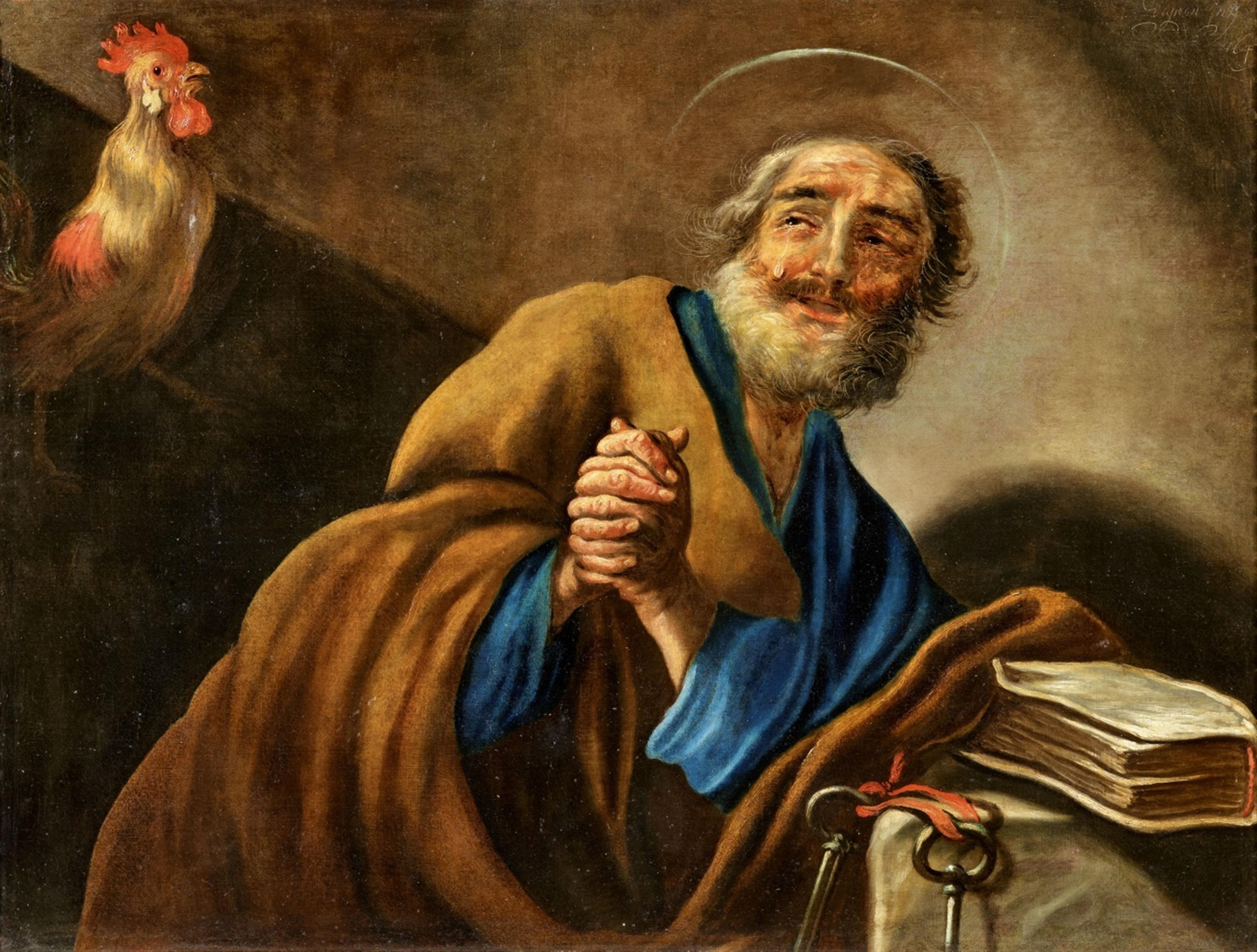Claude Vignon - The Repentant Saint Peter - image-1