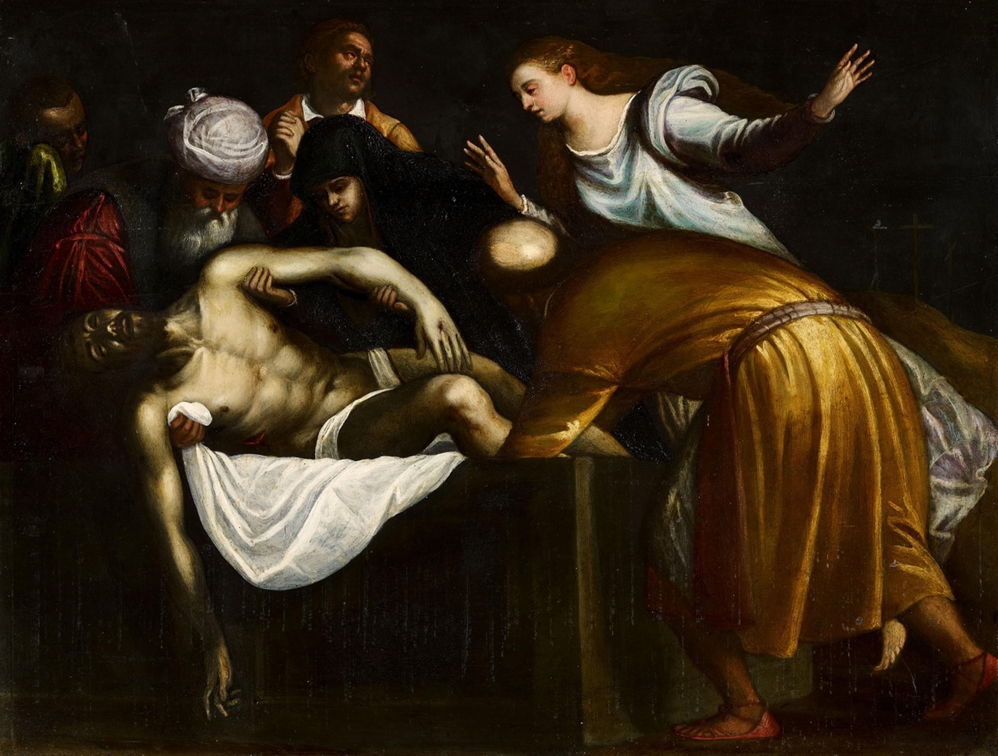Italienischer Meister des 17. Jahrhunderts - Grablegung Christi - image-1