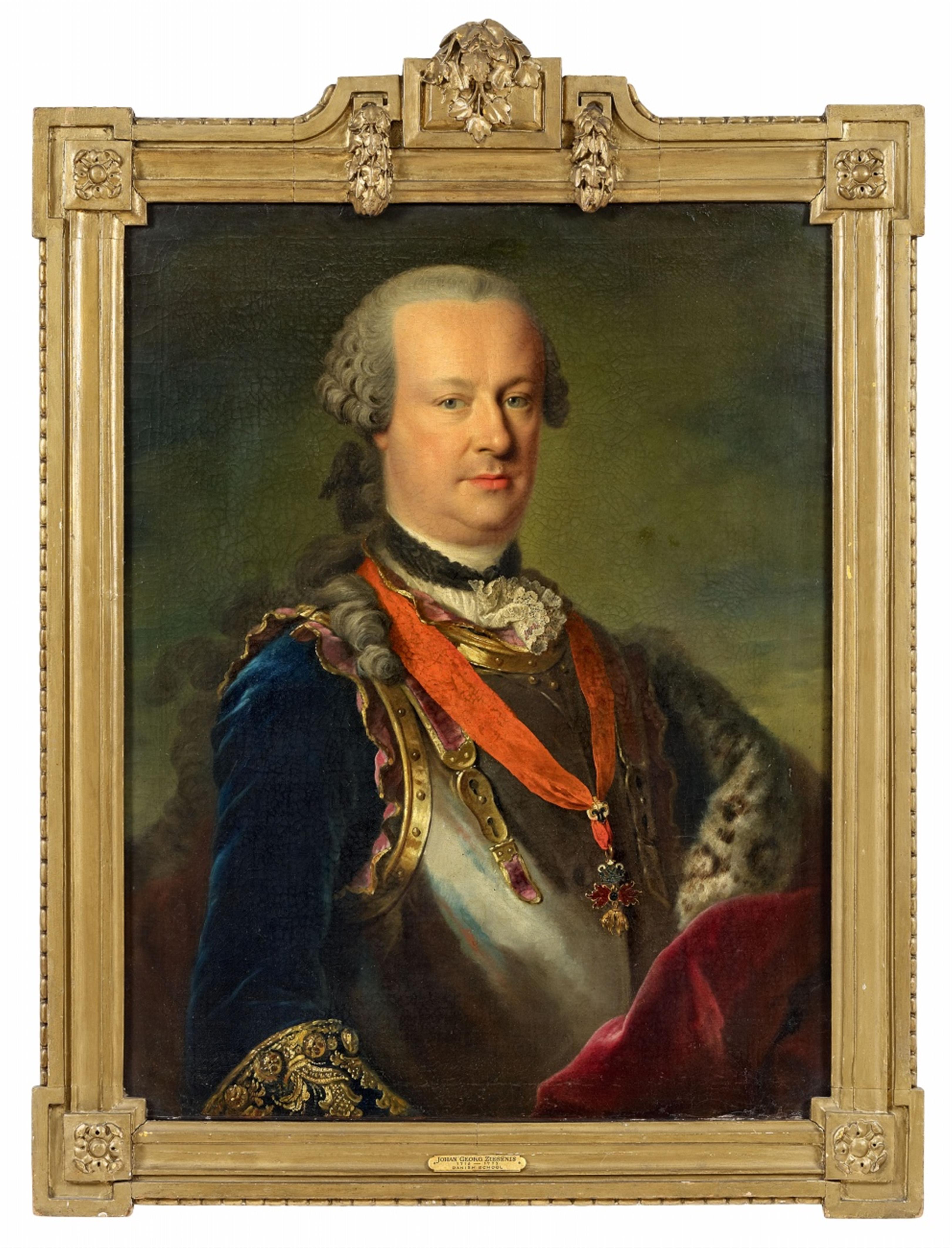 Georges Desmarées, zugeschrieben - Bildnis eines Herren mit Kürass und Orden vom Goldenen Vlies - image-1