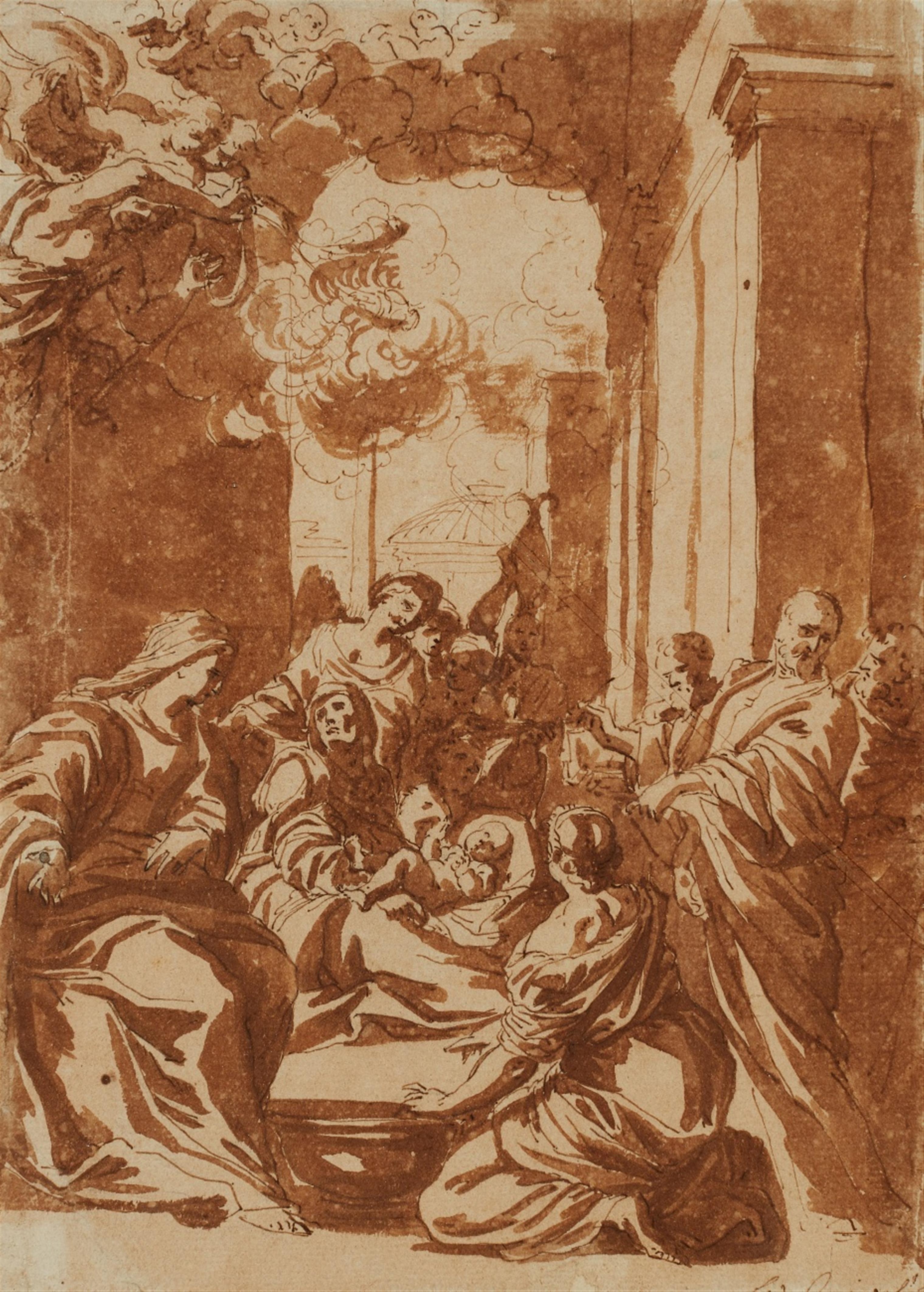 Lodovico Carracci, attributed to - The Nativity - image-1