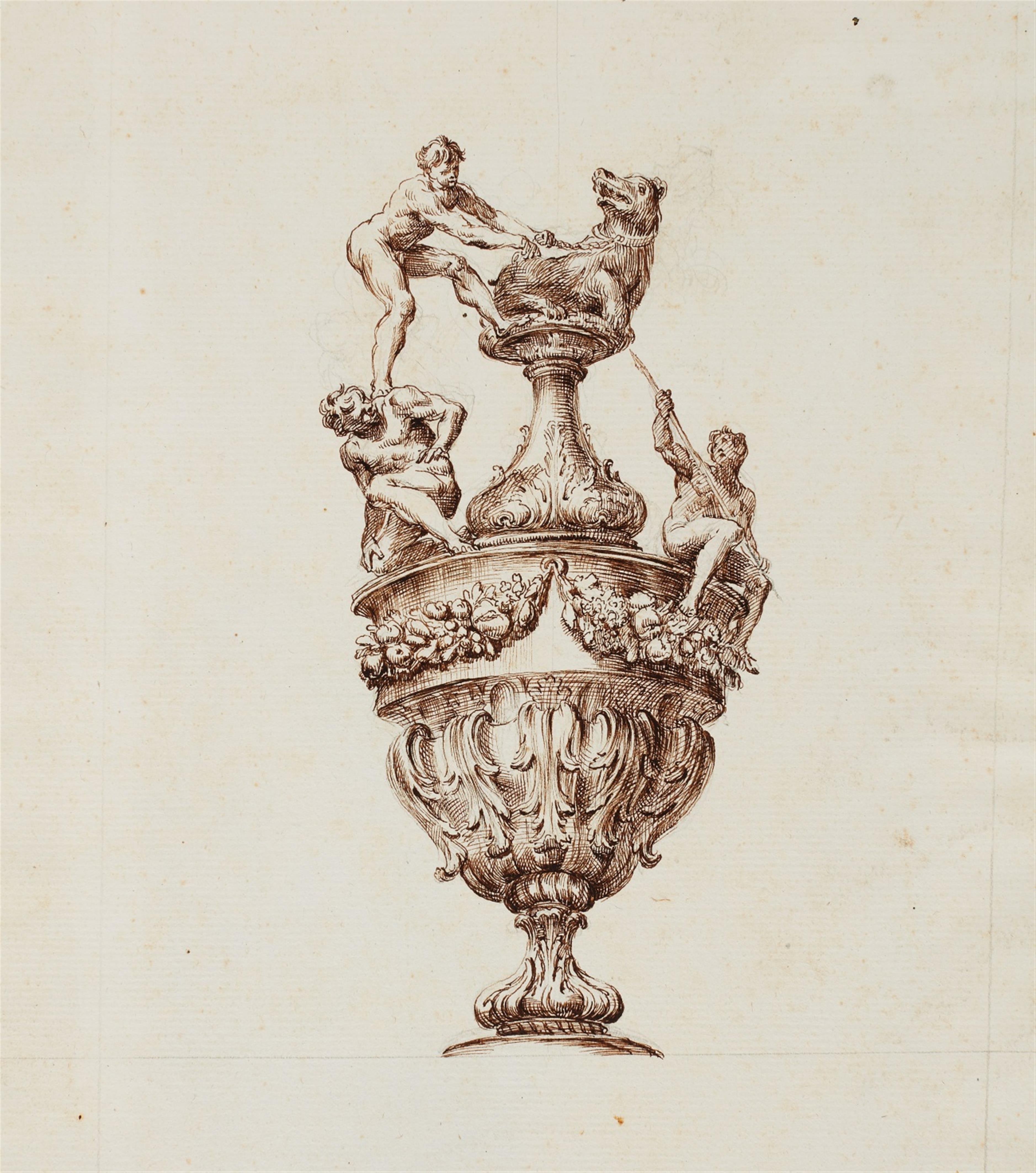 Mauro Tesi, called Maurino - Design for a Vase - image-1