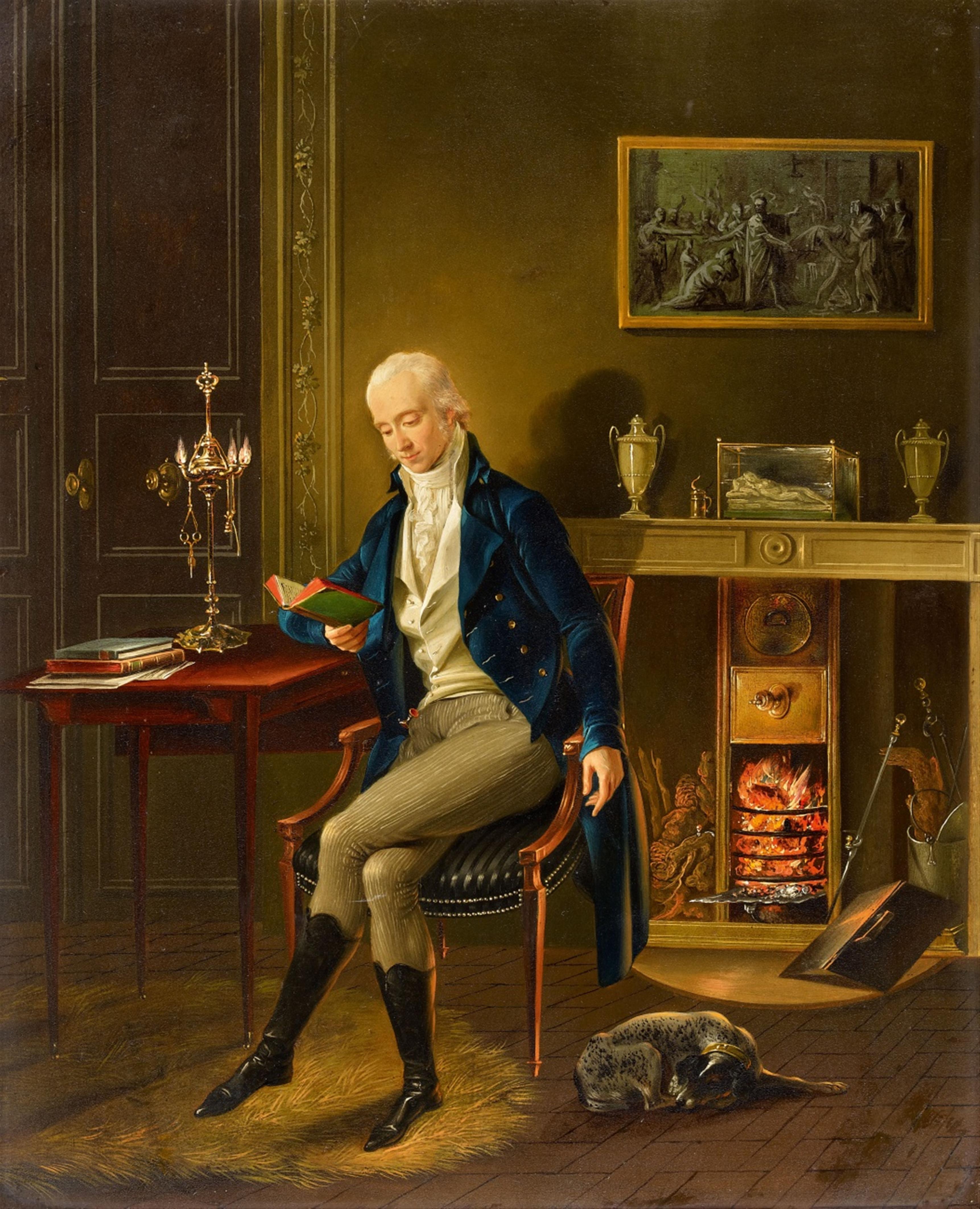 Johann Heinrich Wilhelm Tischbein - Portrait of the Painter Joseph Dorffmeister - image-1